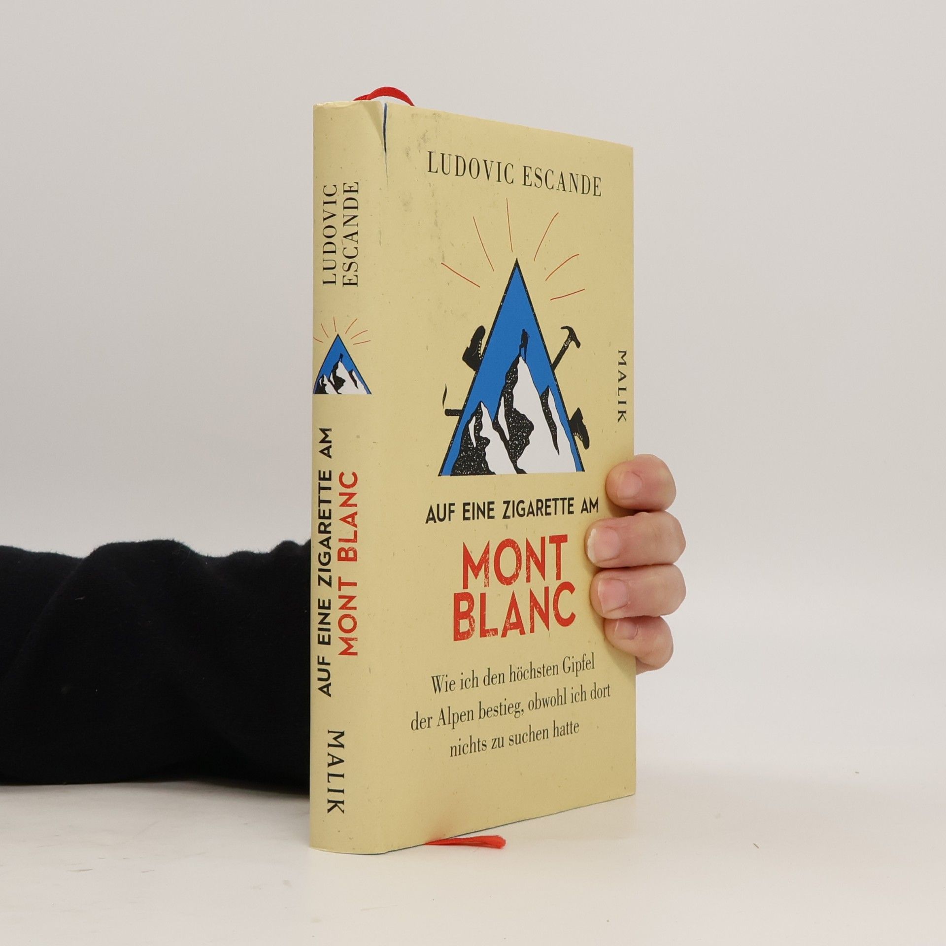 Ludovic Escande Auf eine Zigarette am Mont Blanc