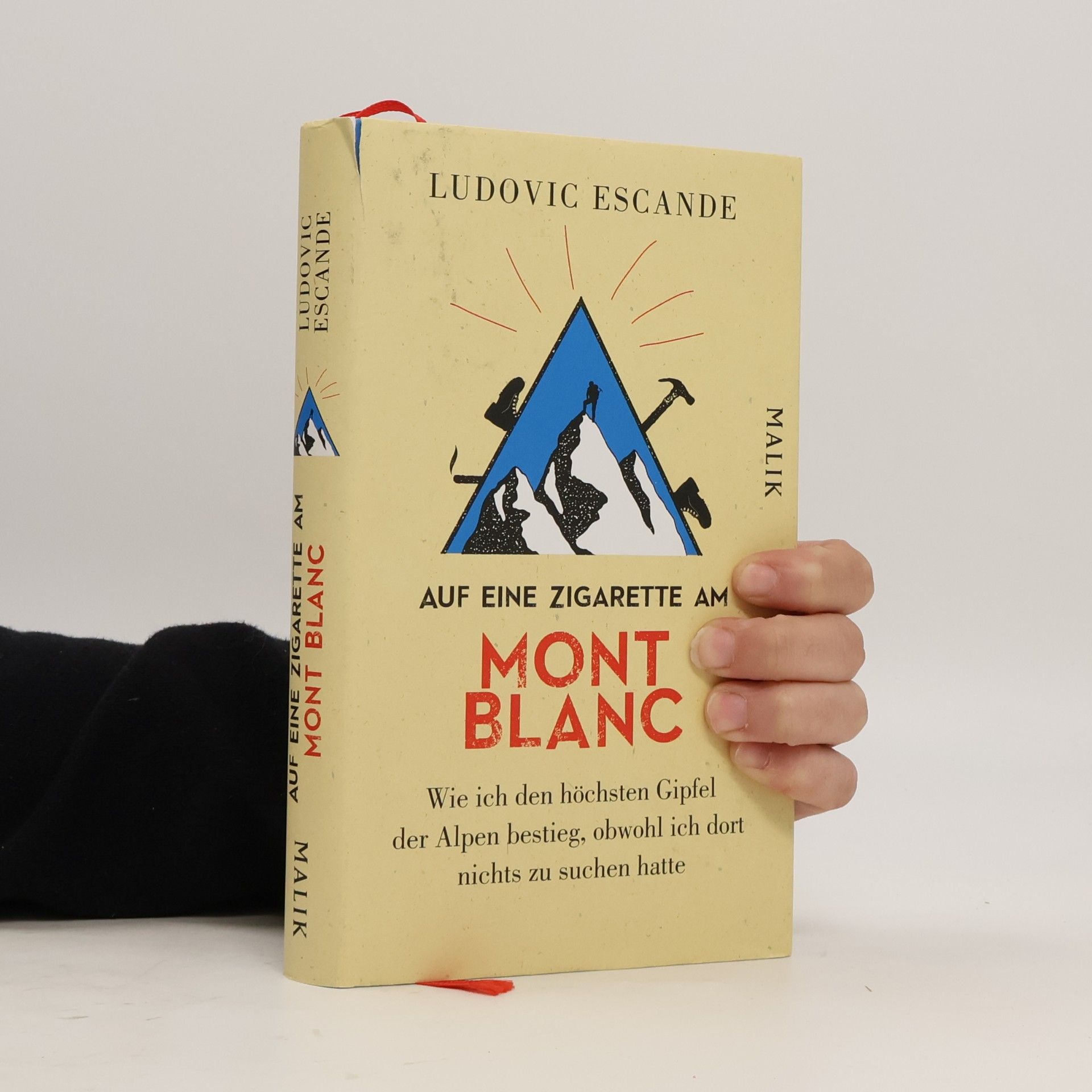 Ludovic Escande Auf eine Zigarette am Mont Blanc