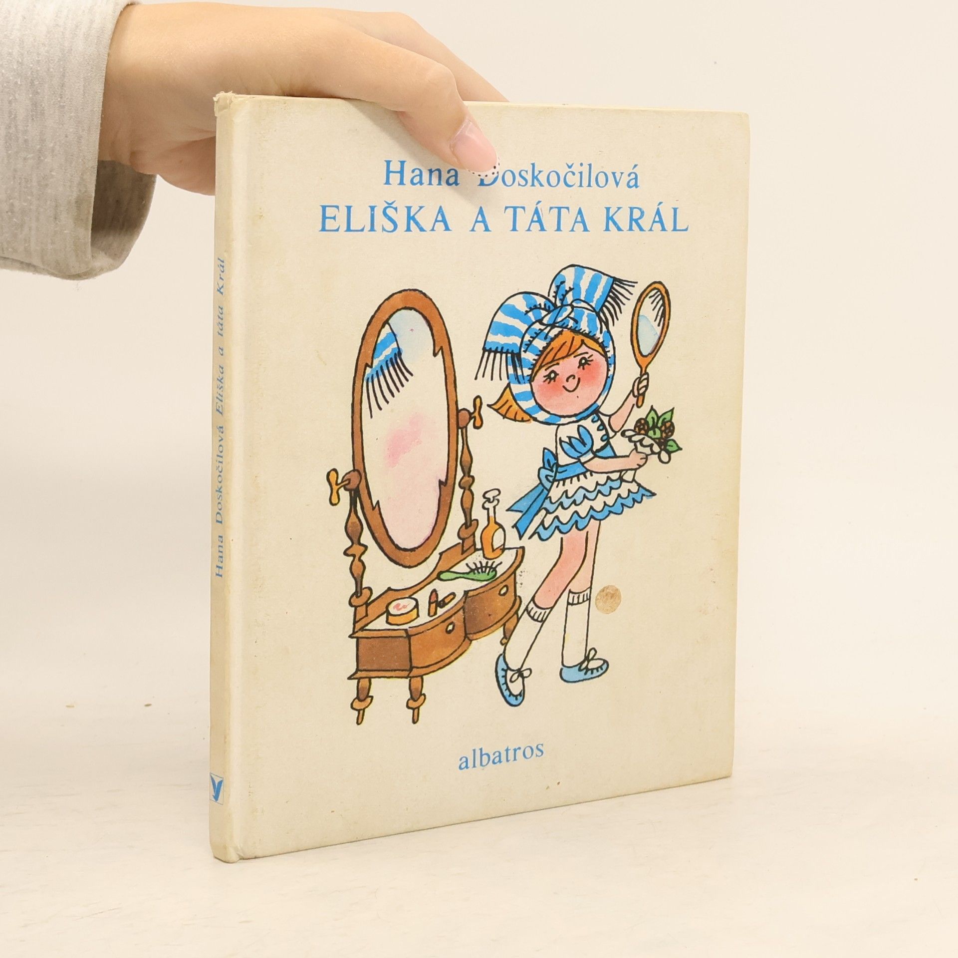 Hana Doskočilová Eliška a táta Král