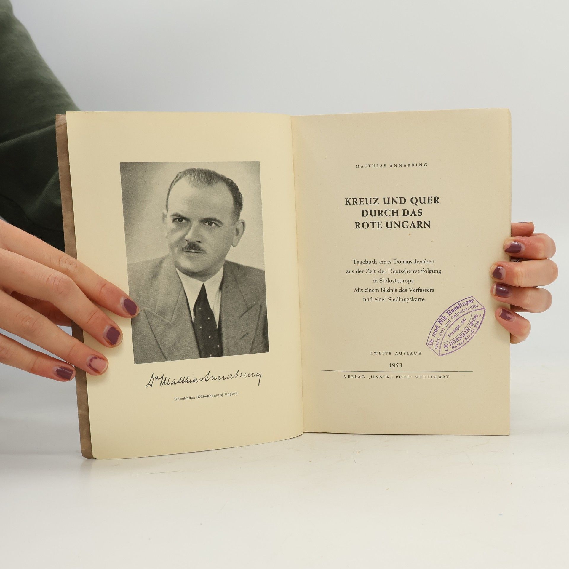Matthias Annabring Kreuz und quer durch das rote Ungarn