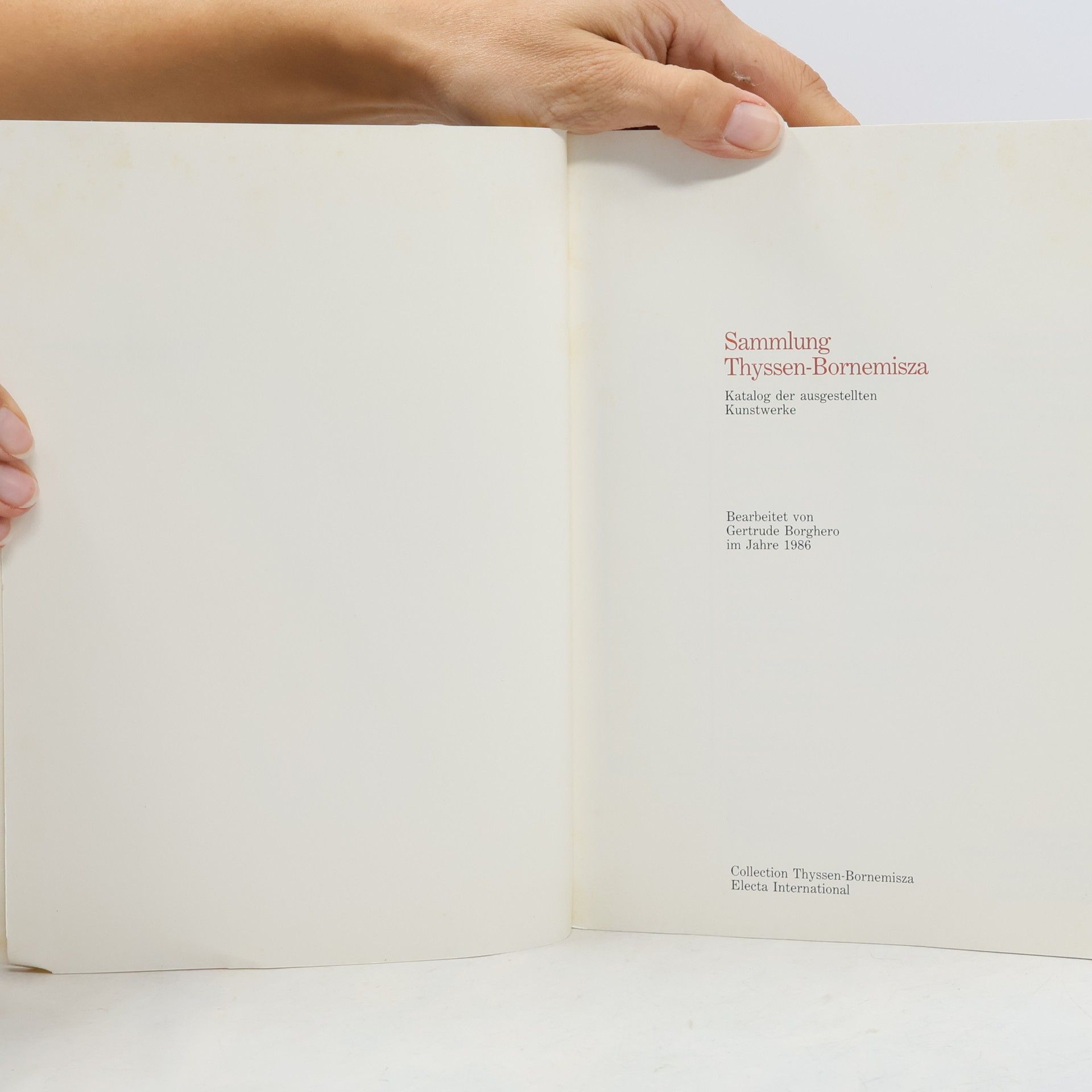 Gertrude Borghero Sammlung Thyssen-Bornemisza