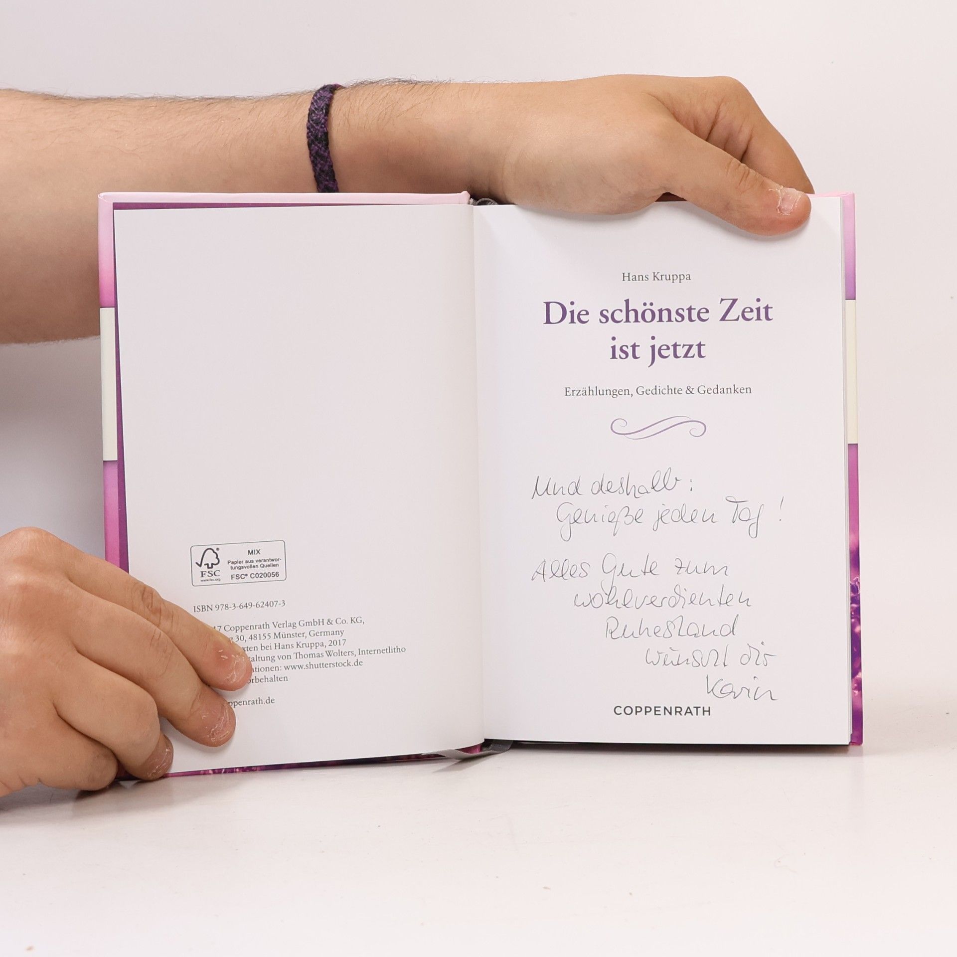 Hans Kruppa Die schönste Zeit ist jetzt