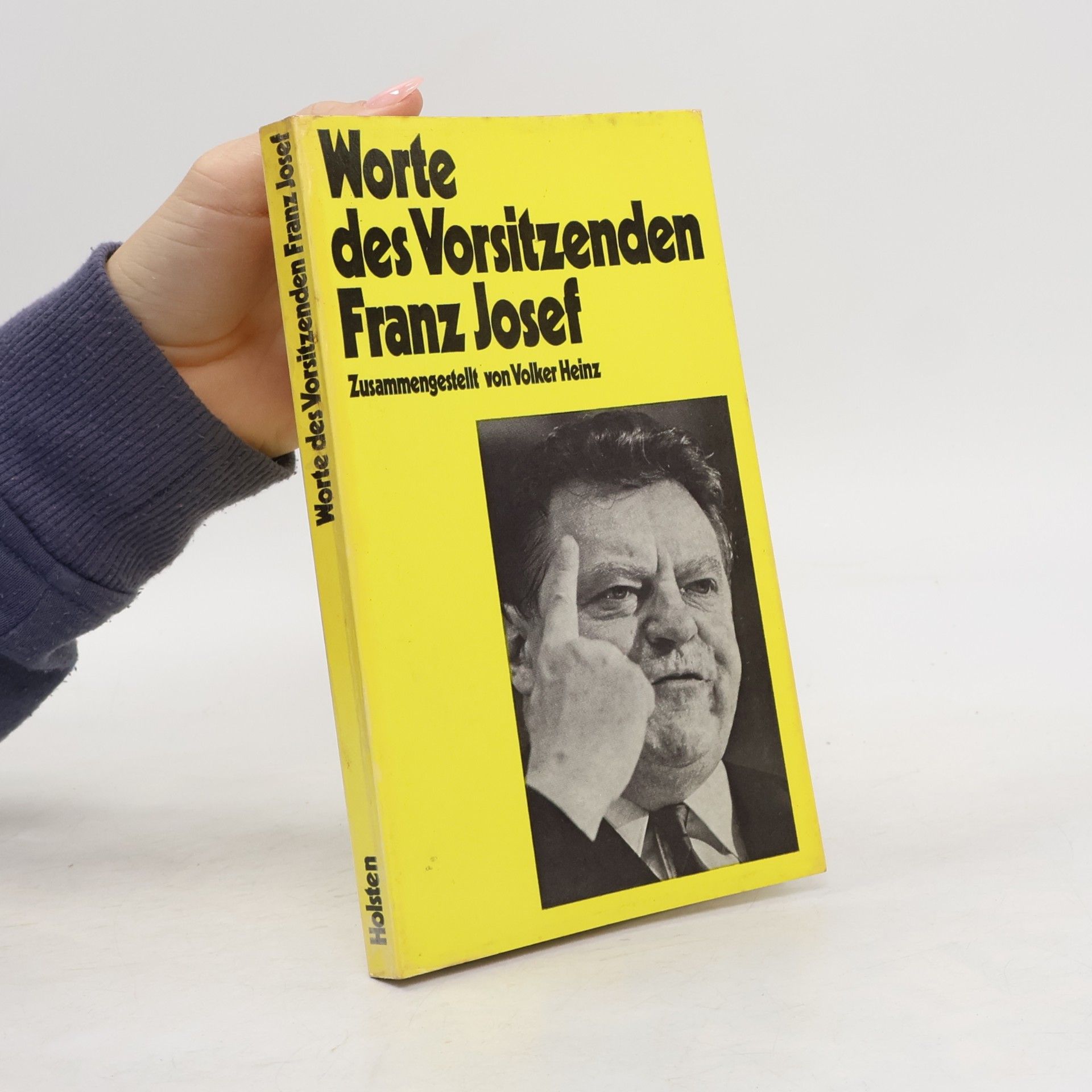 Worte des Vorsitzenden Franz Josef