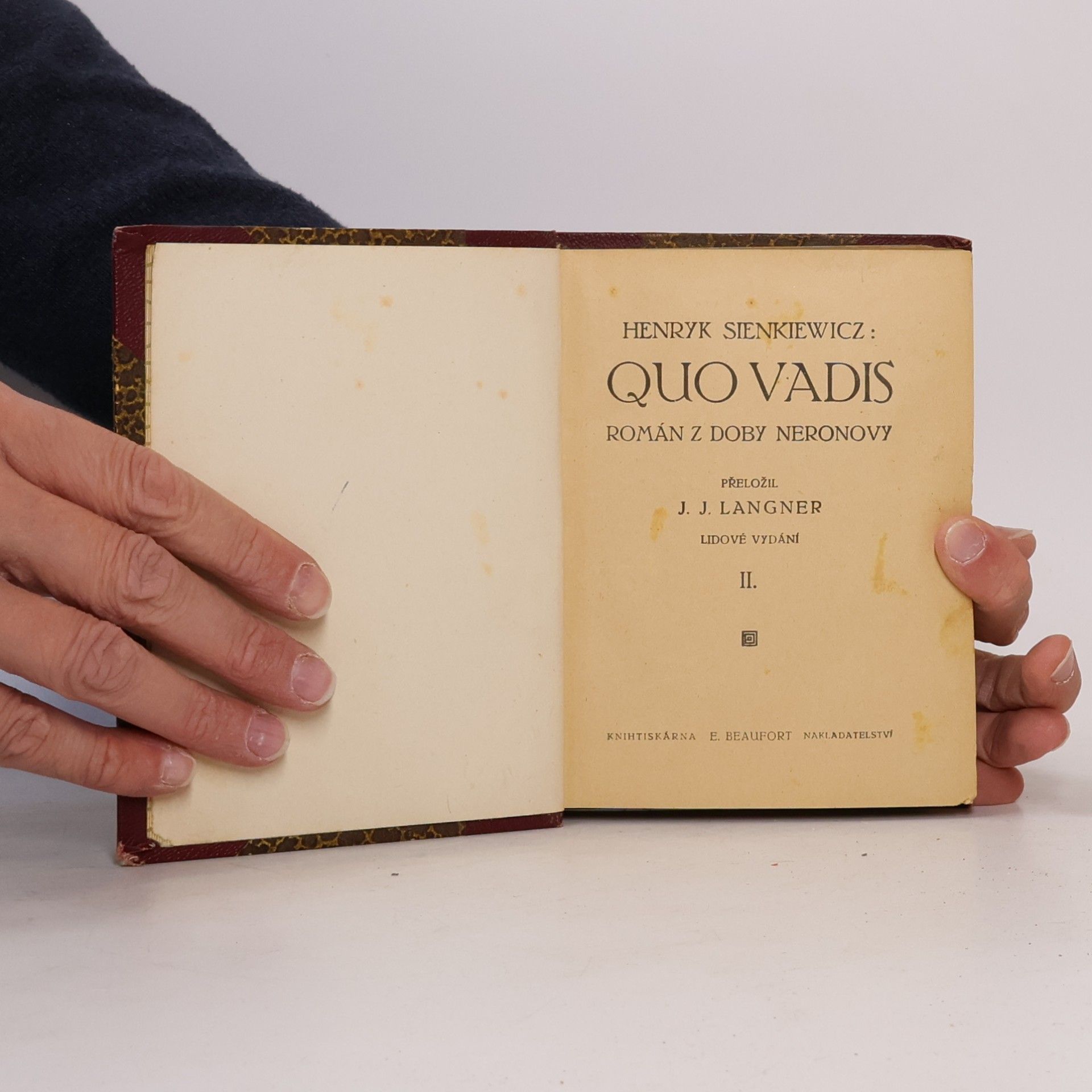 Henryk Sienkiewicz Quo Vadis II.