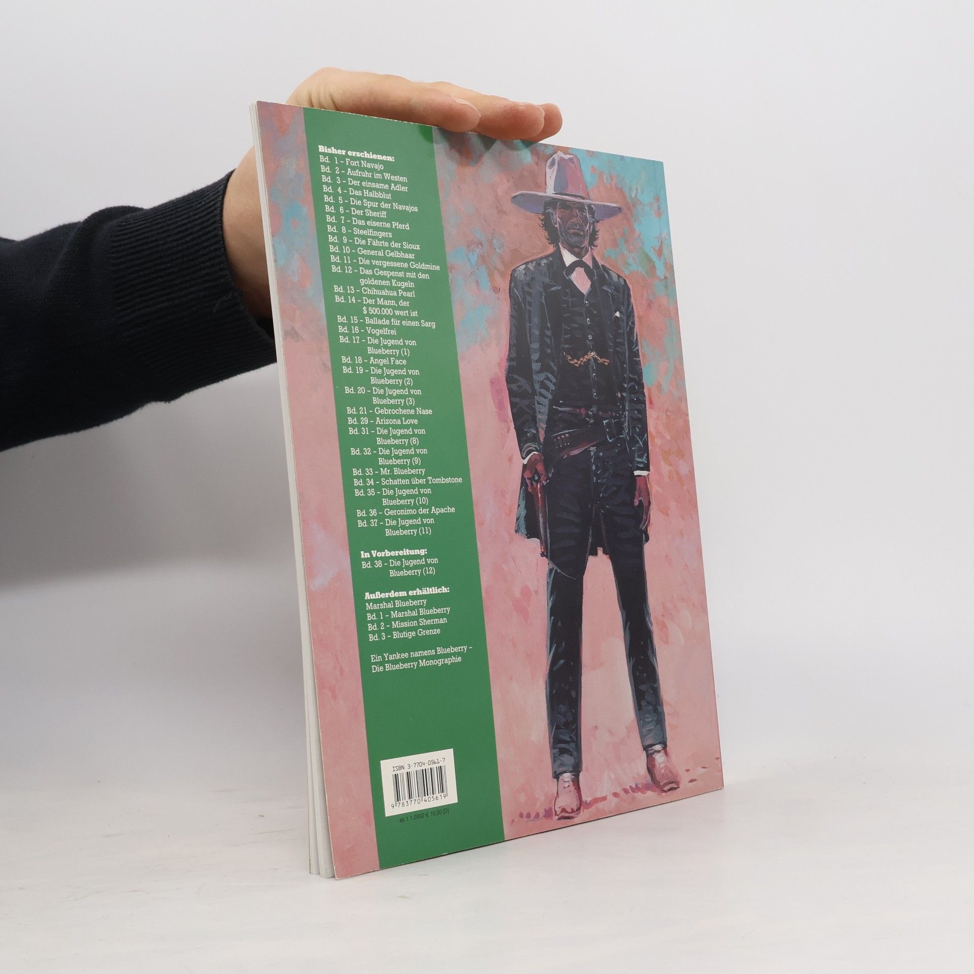 Charlier Jean-Michel Mister Blueberry - 36: Geronimo der Apache