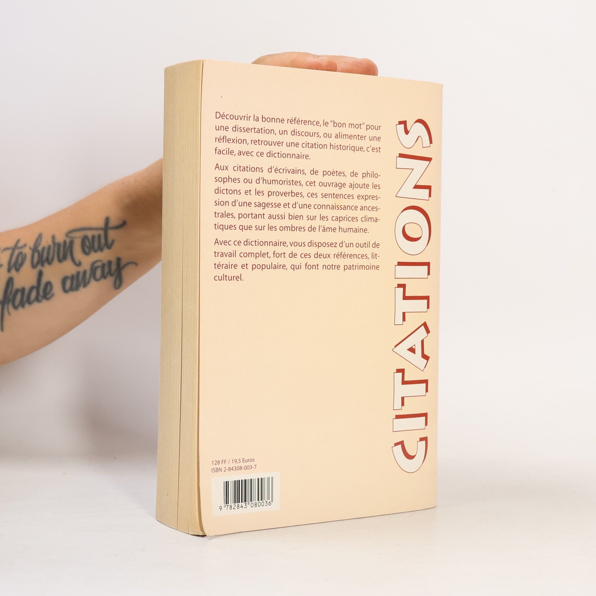 Thomas Decker Dictionnaire des citations