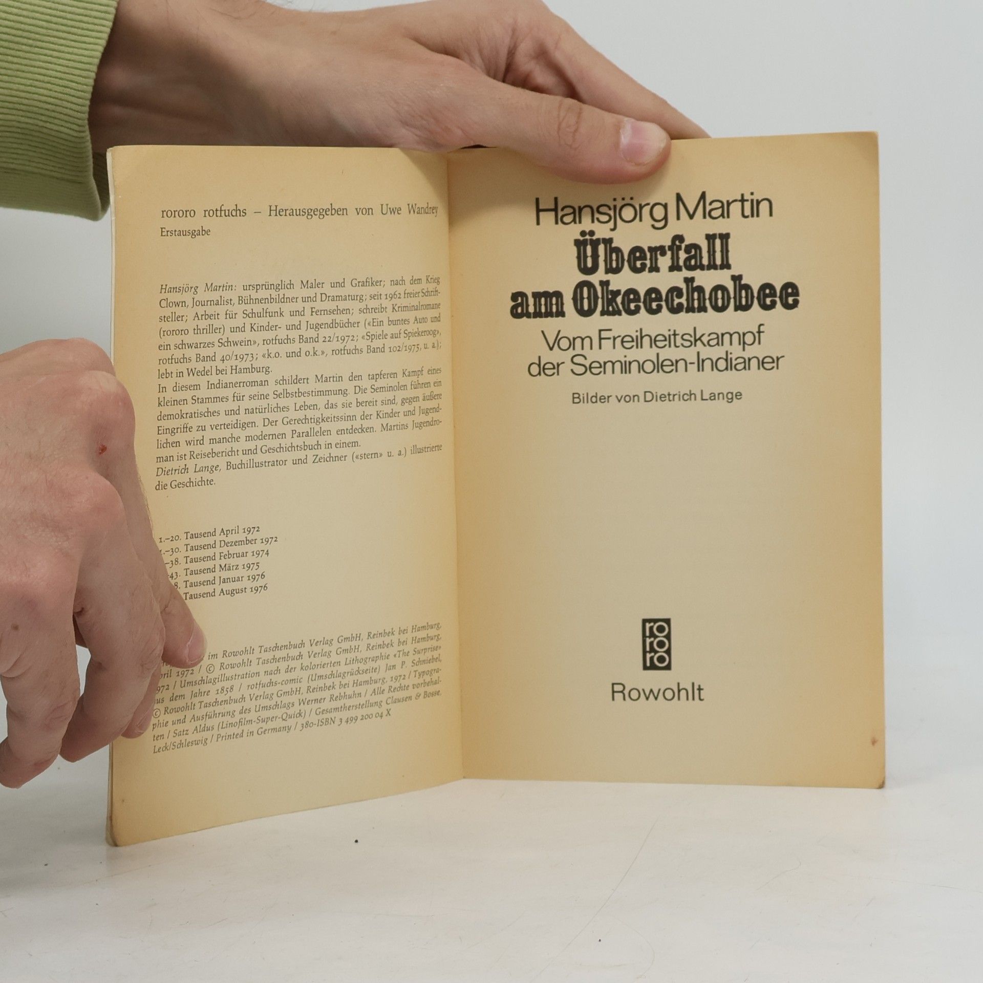 Hansjörg Martin Überfall am Okeechobee