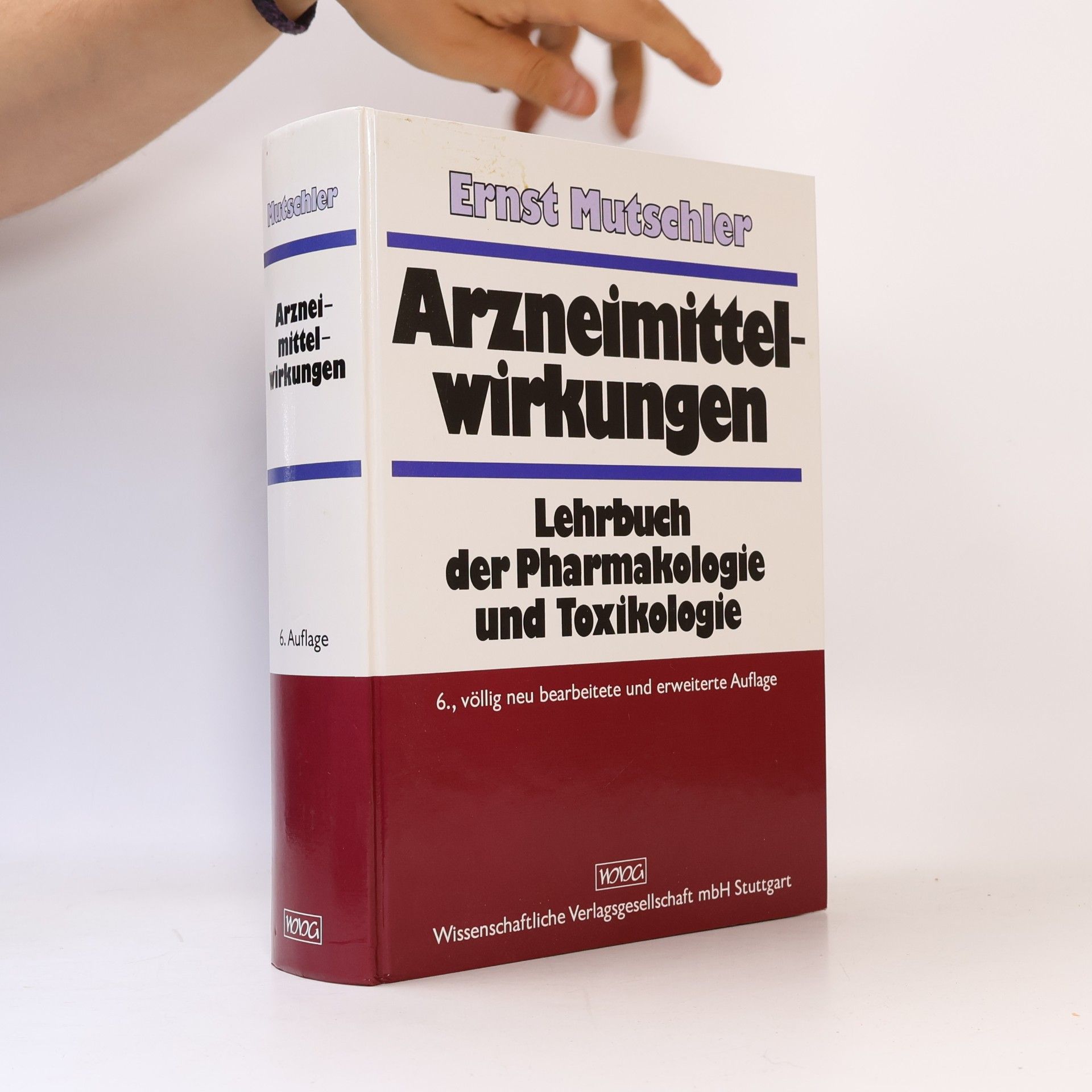 Ernst Mutschler Arzneimittelwirkungen