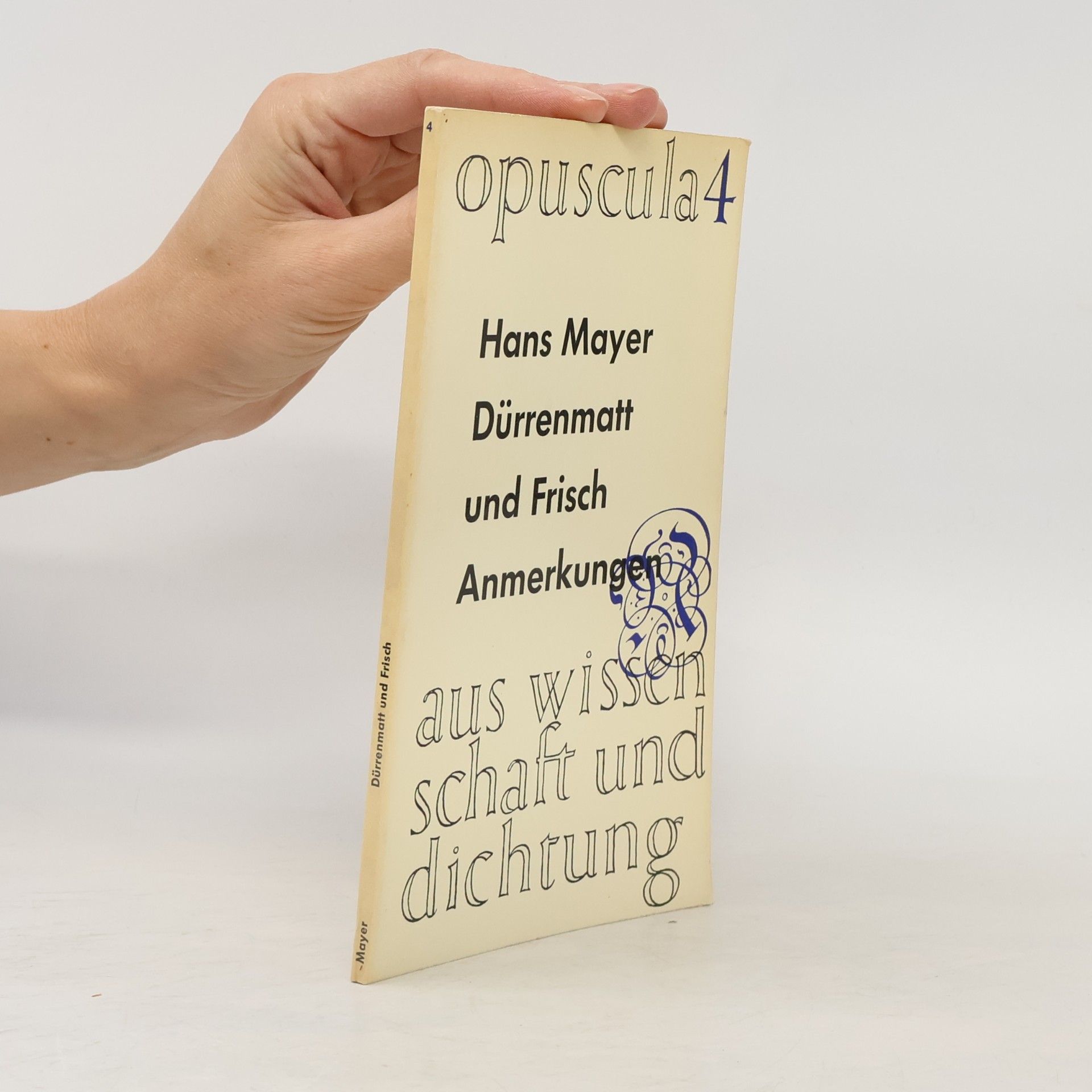 Friedrich Dürrenmatt Dürrenmatt und Frisch