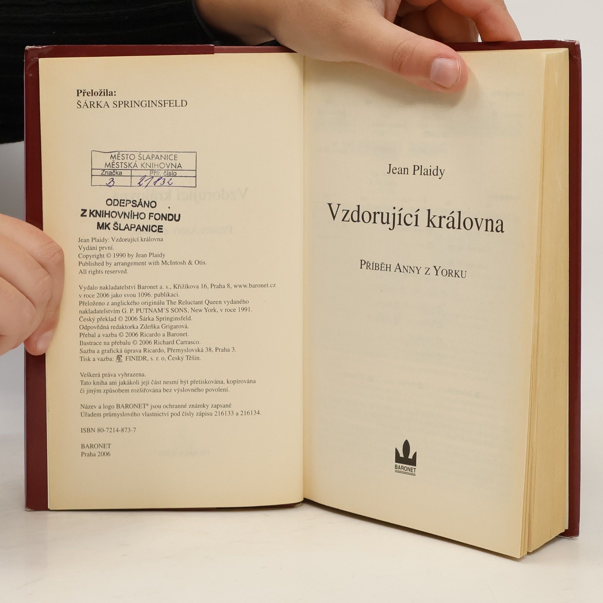 Eleanor Burford Vzdorující královna