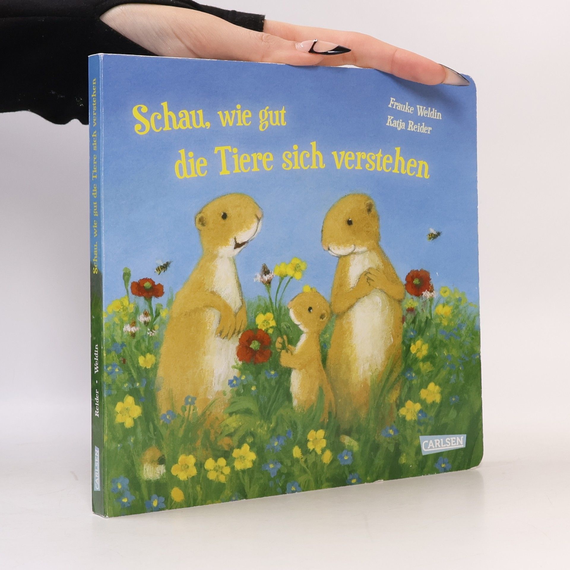 Katja Reider Schau, wie gut die Tiere sich verstehen