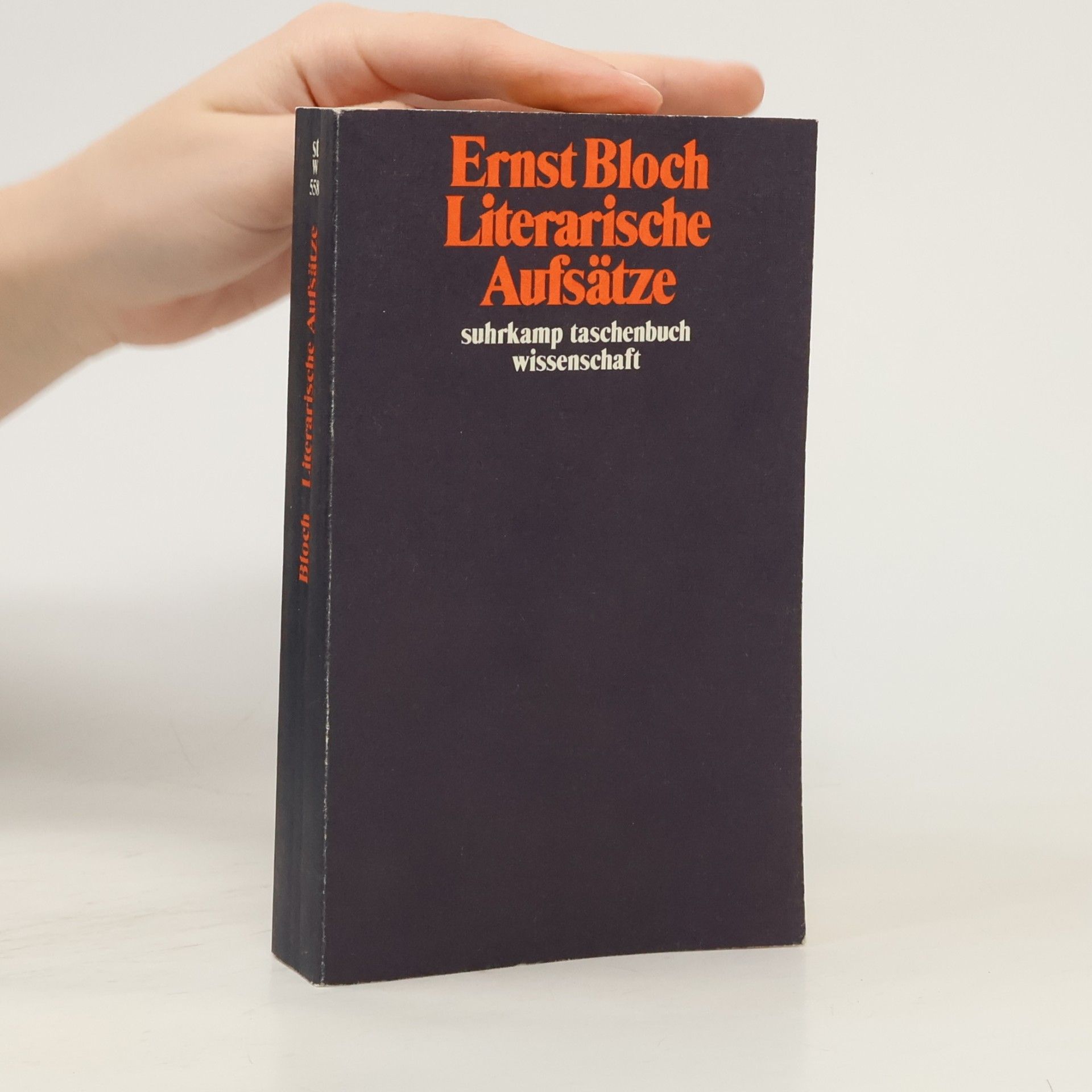 Ernst Bloch Literarische Aufsätze