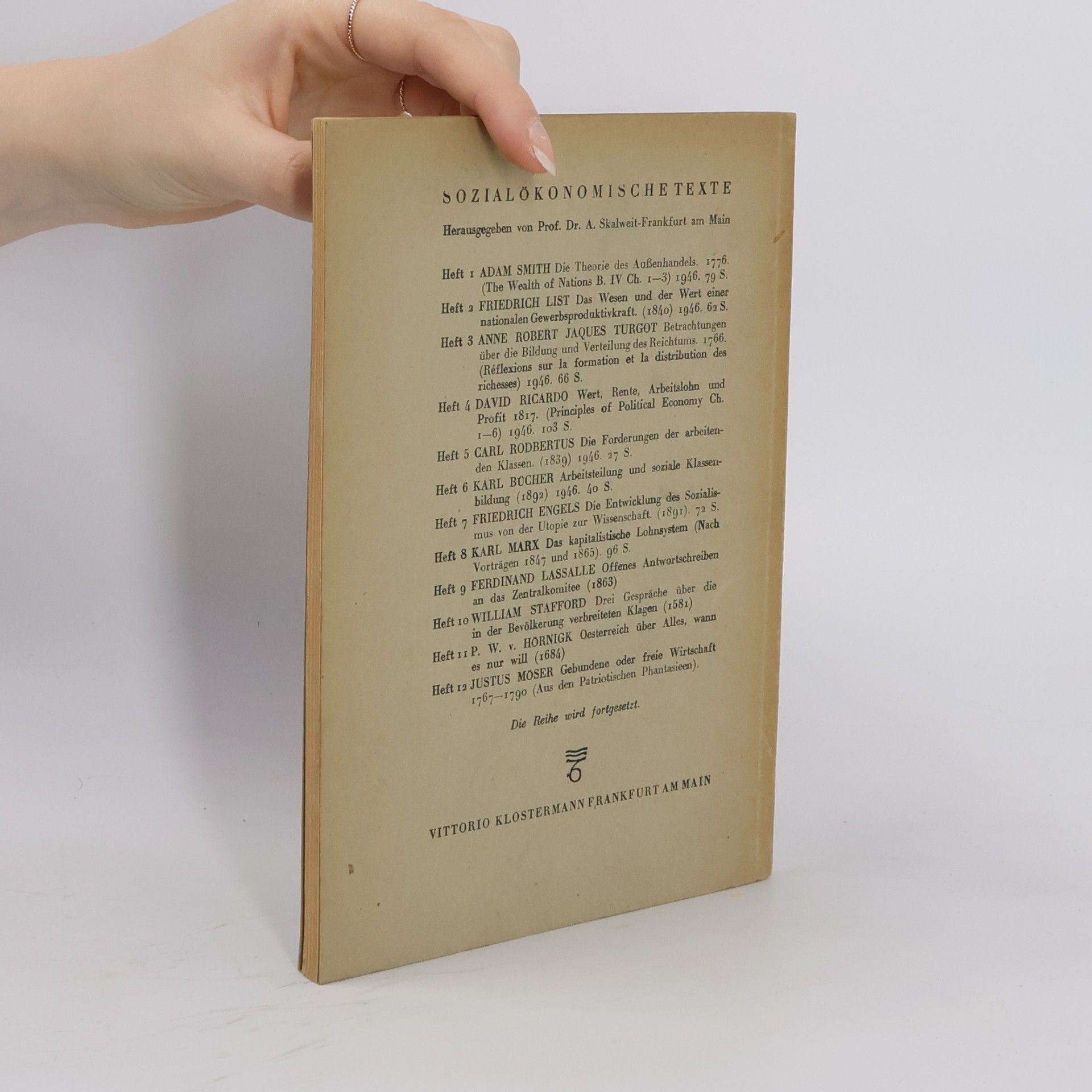 Friedrich Engels Die Entwicklung des Sozialismus von der Utopie zur Wissenschaft