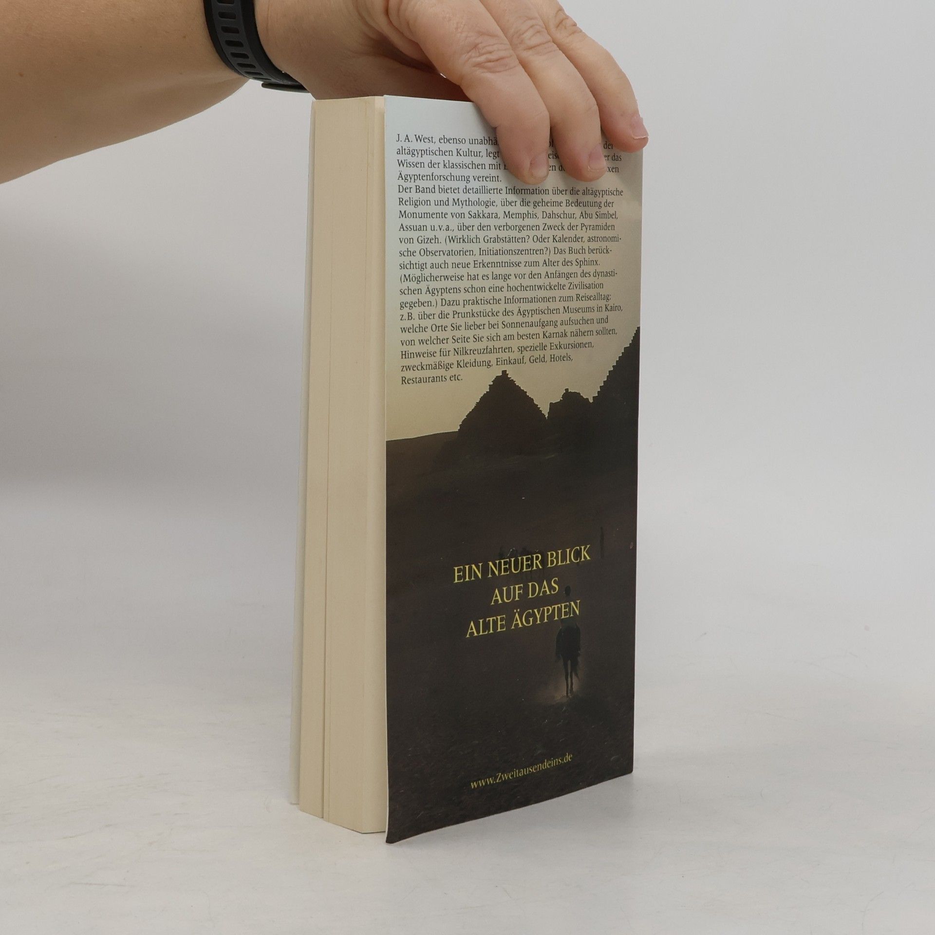 John Anthony West Die Heiligtümer des Alten Ägypten