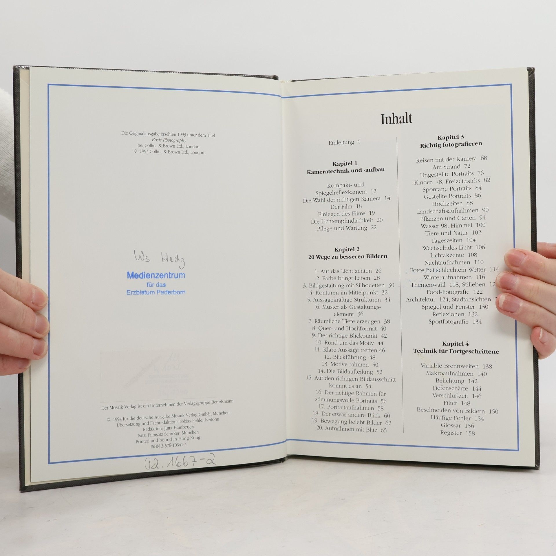 John Hedgecoe Das komplette Foto-Handbuch für Einsteiger