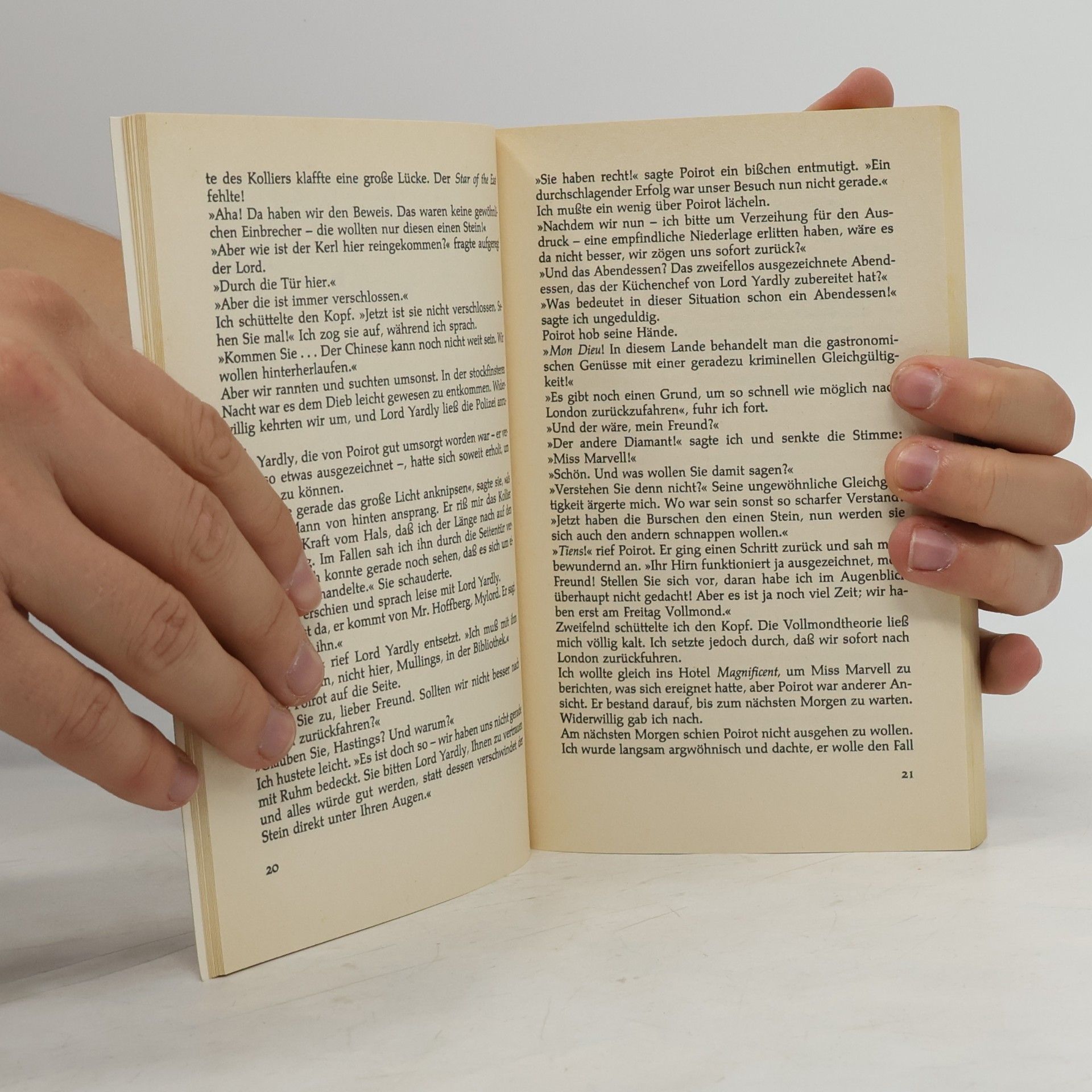 Agatha Christie Poirot rechnet ab