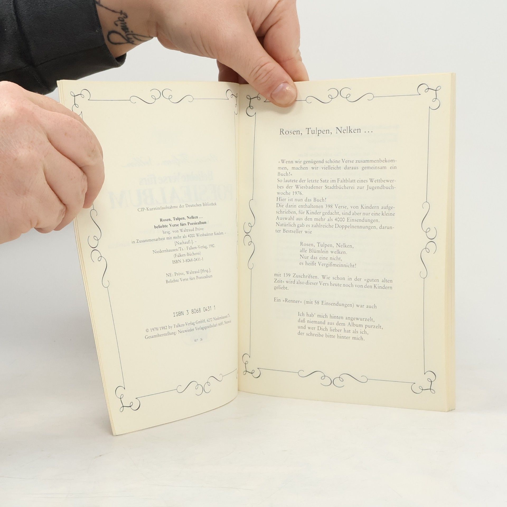 Waltraud Pröve Beliebte Verse fürs Poesiealbum