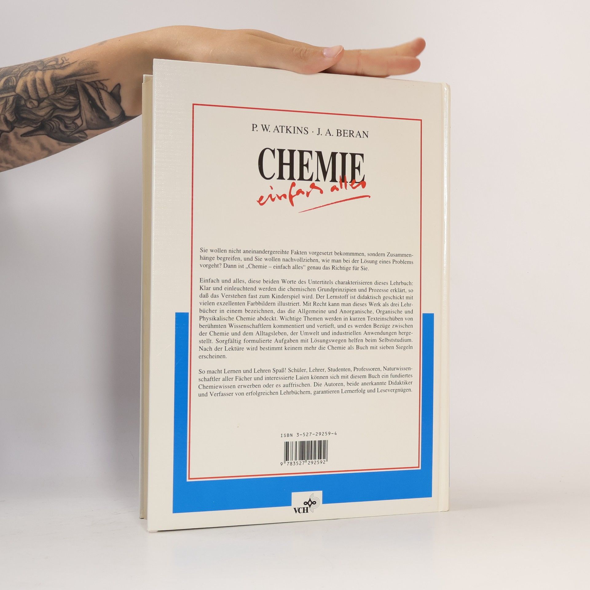 Peter Atkins Chemie