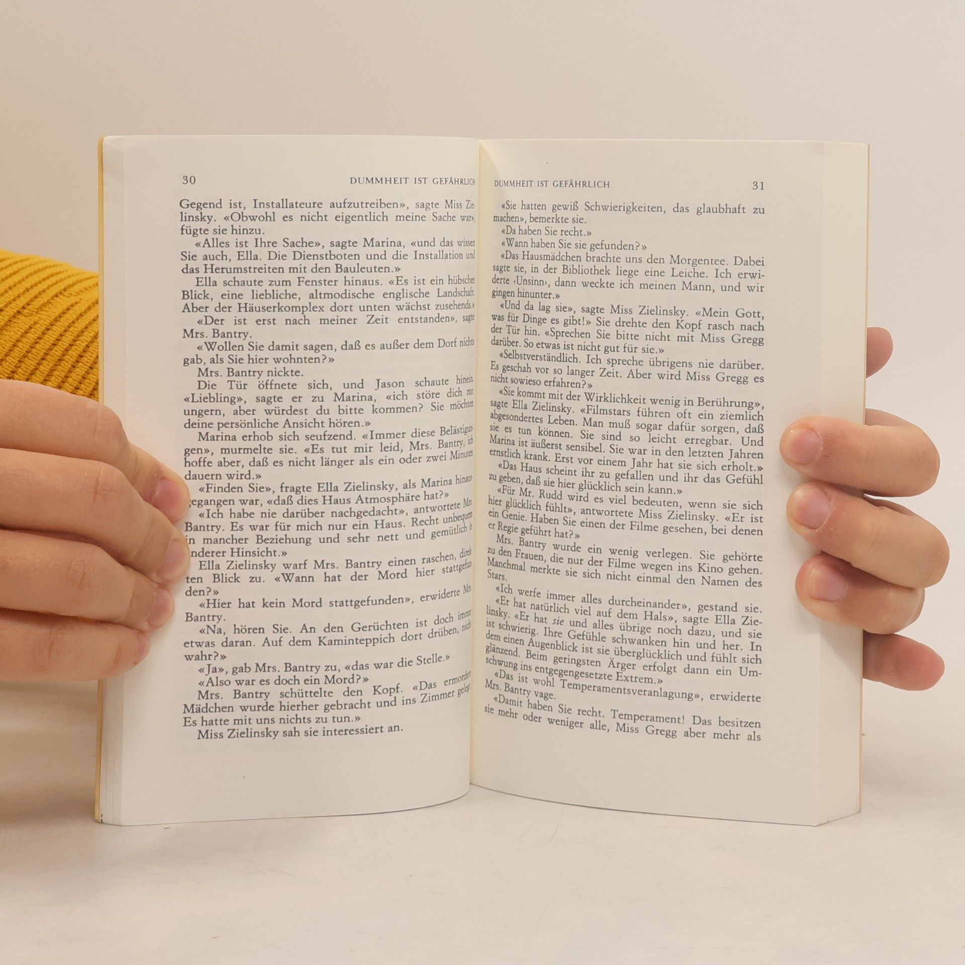Agatha Christie Dummheit ist gefährlich