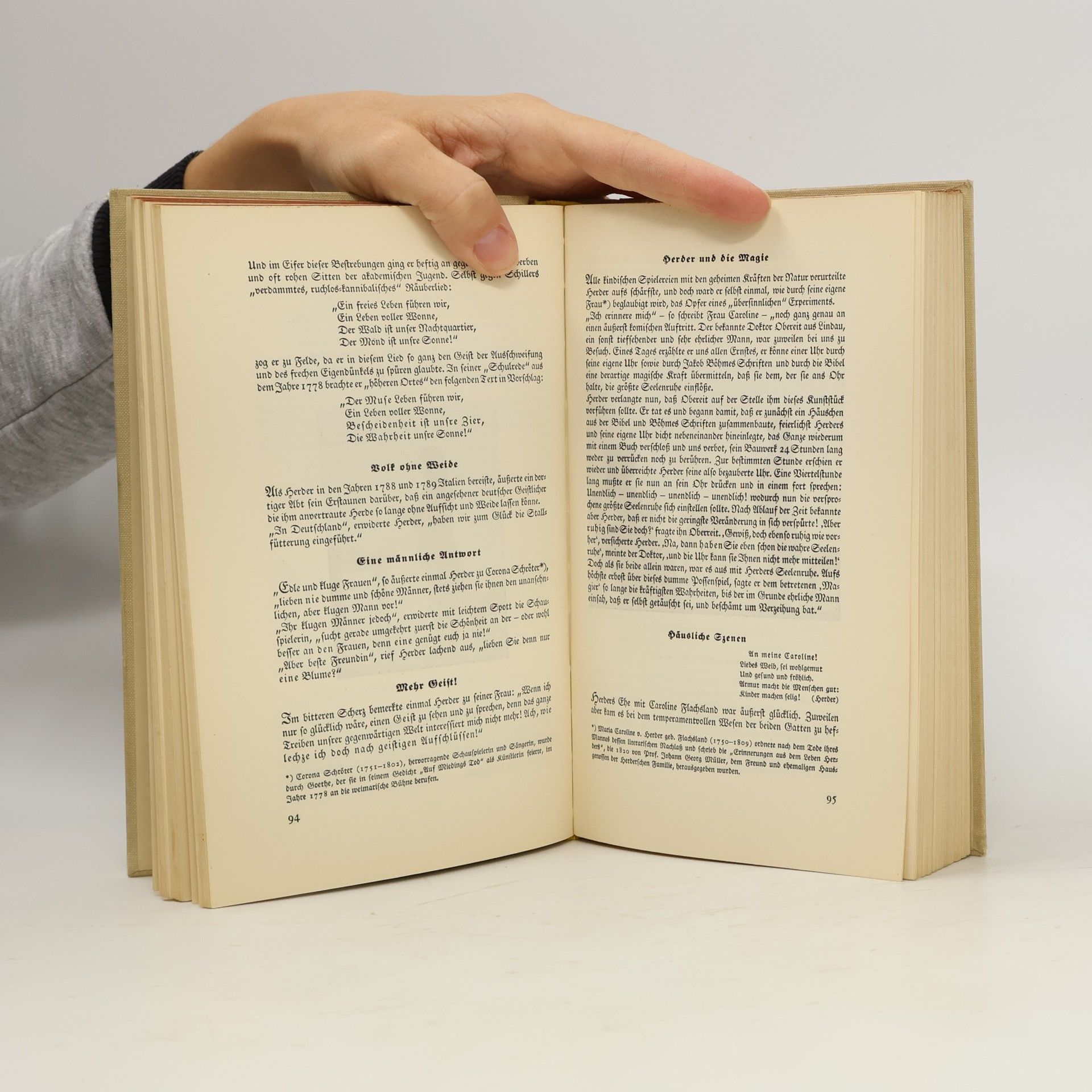 Siegfried Wisch Kleine Chronik großer Geister