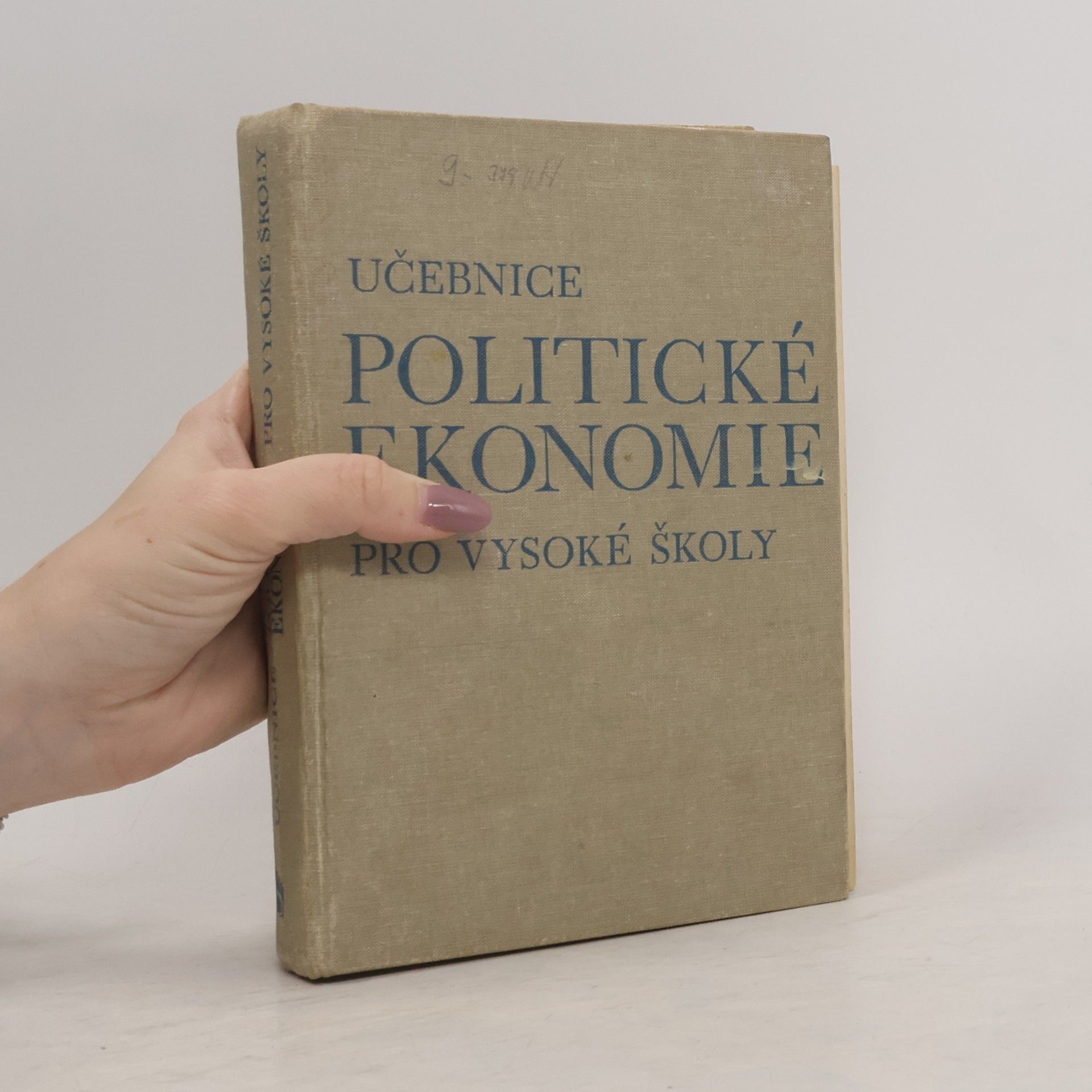 Kolektiv autorů Učebnice politické ekonomie pro vysoké školy