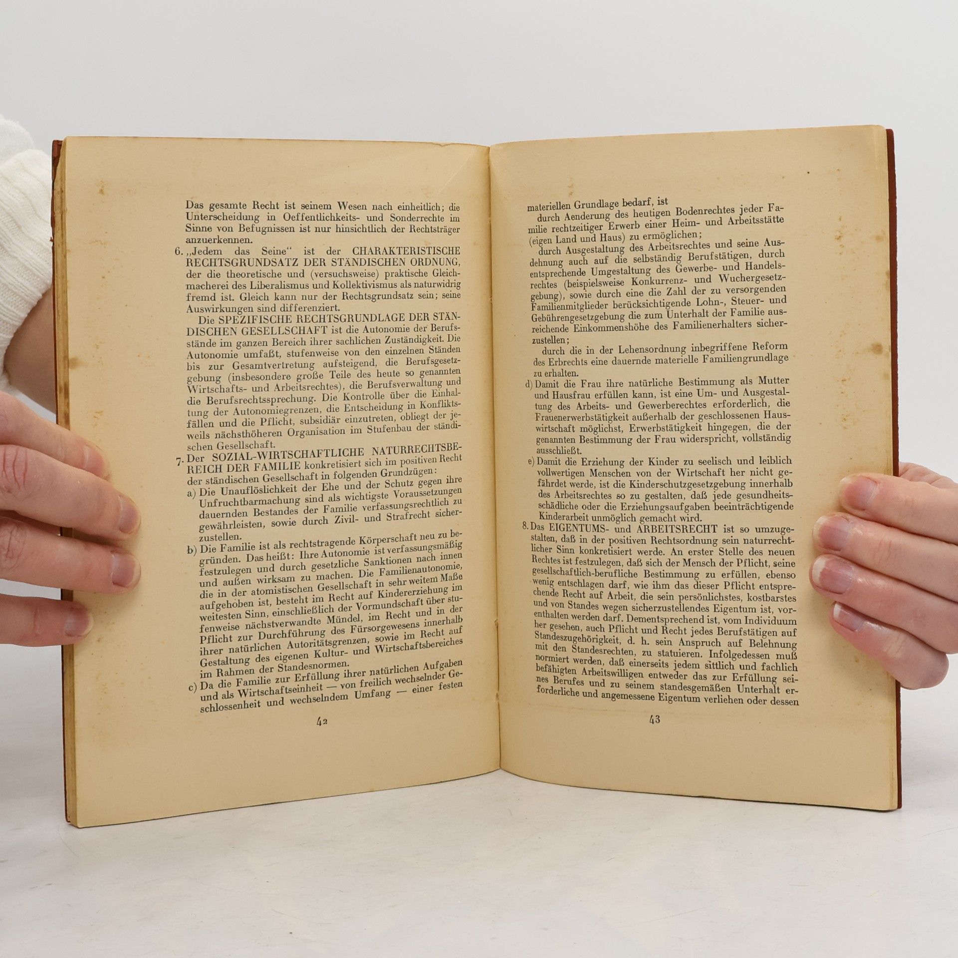 Ernst Ferber Katholisch Soziales Manifest