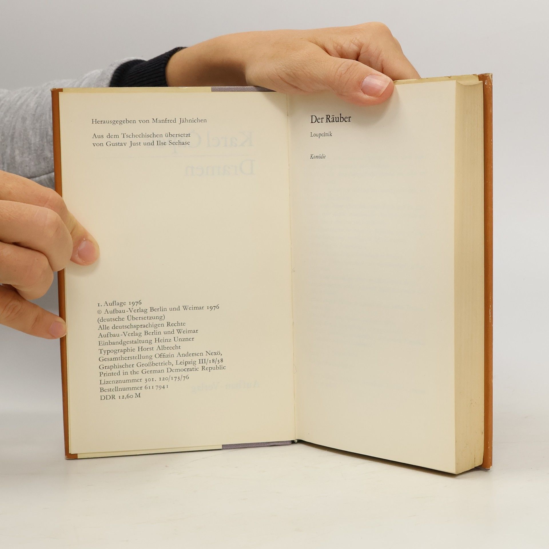 Karel Čapek Dramen