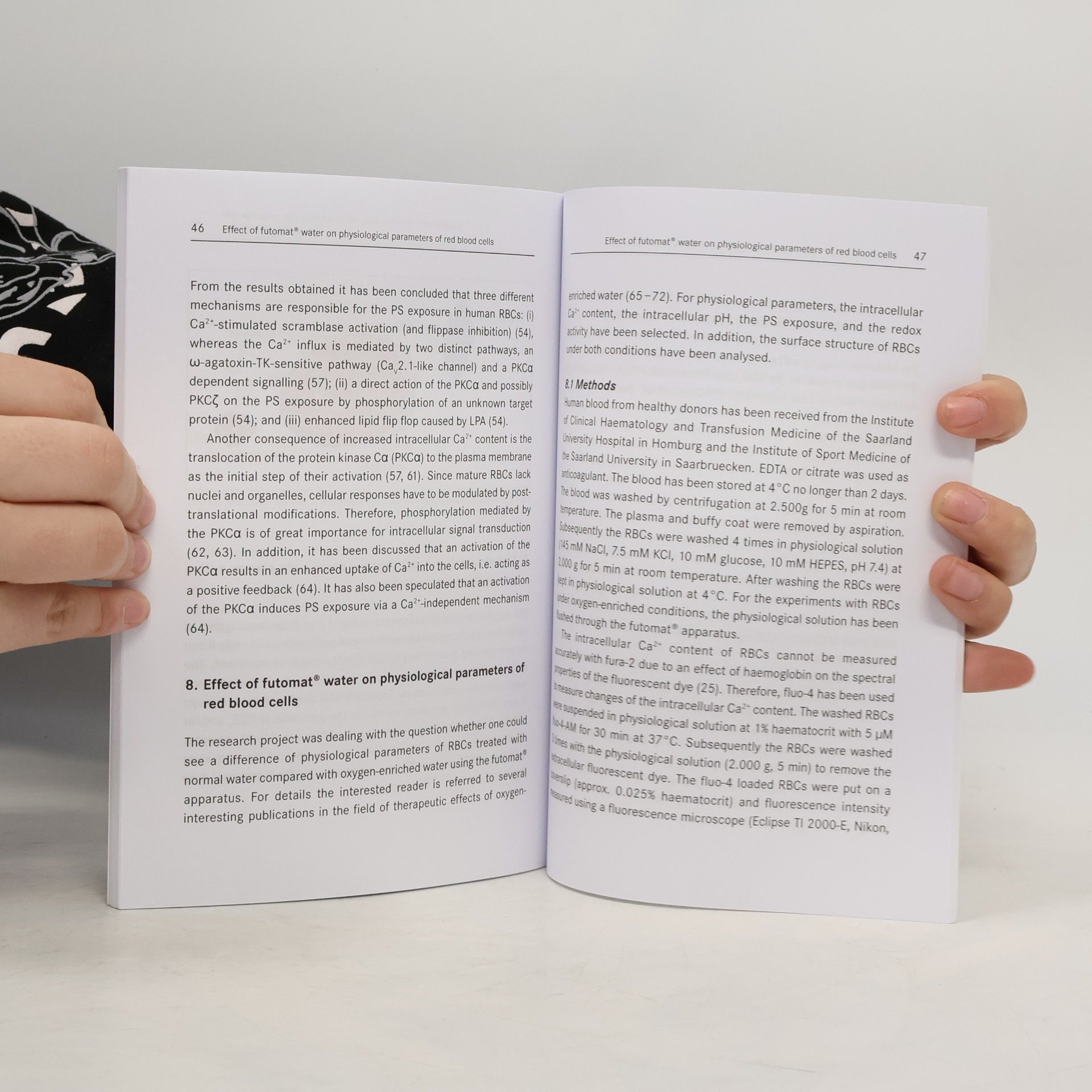Thomas R. Funk Thrombus-Bildung und die Anwendung von futomat®-Wasser