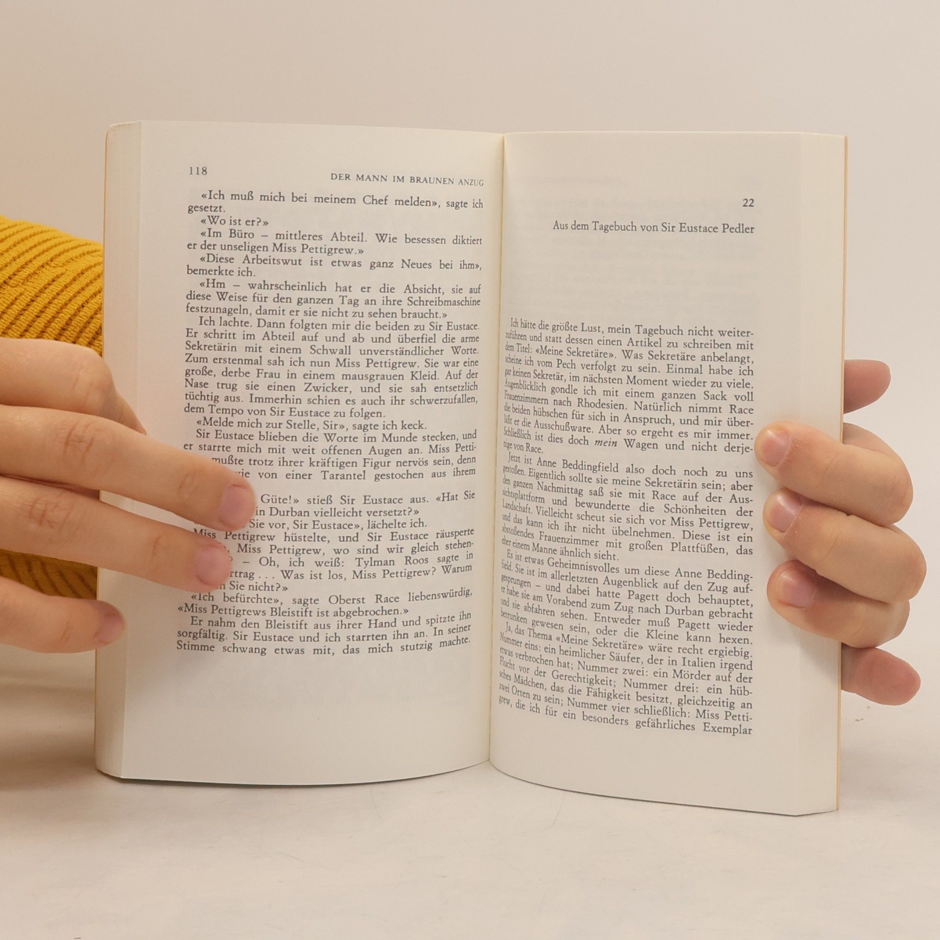 Agatha Christie Der Mann im braunen Anzug