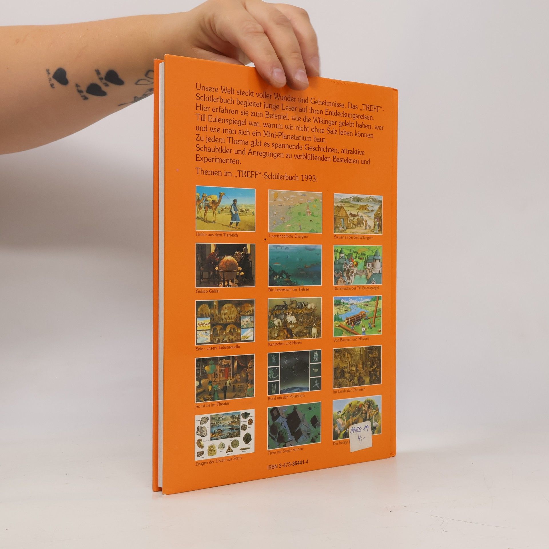 Zeitschrift "Treff" Treff Schülerbuch 1993