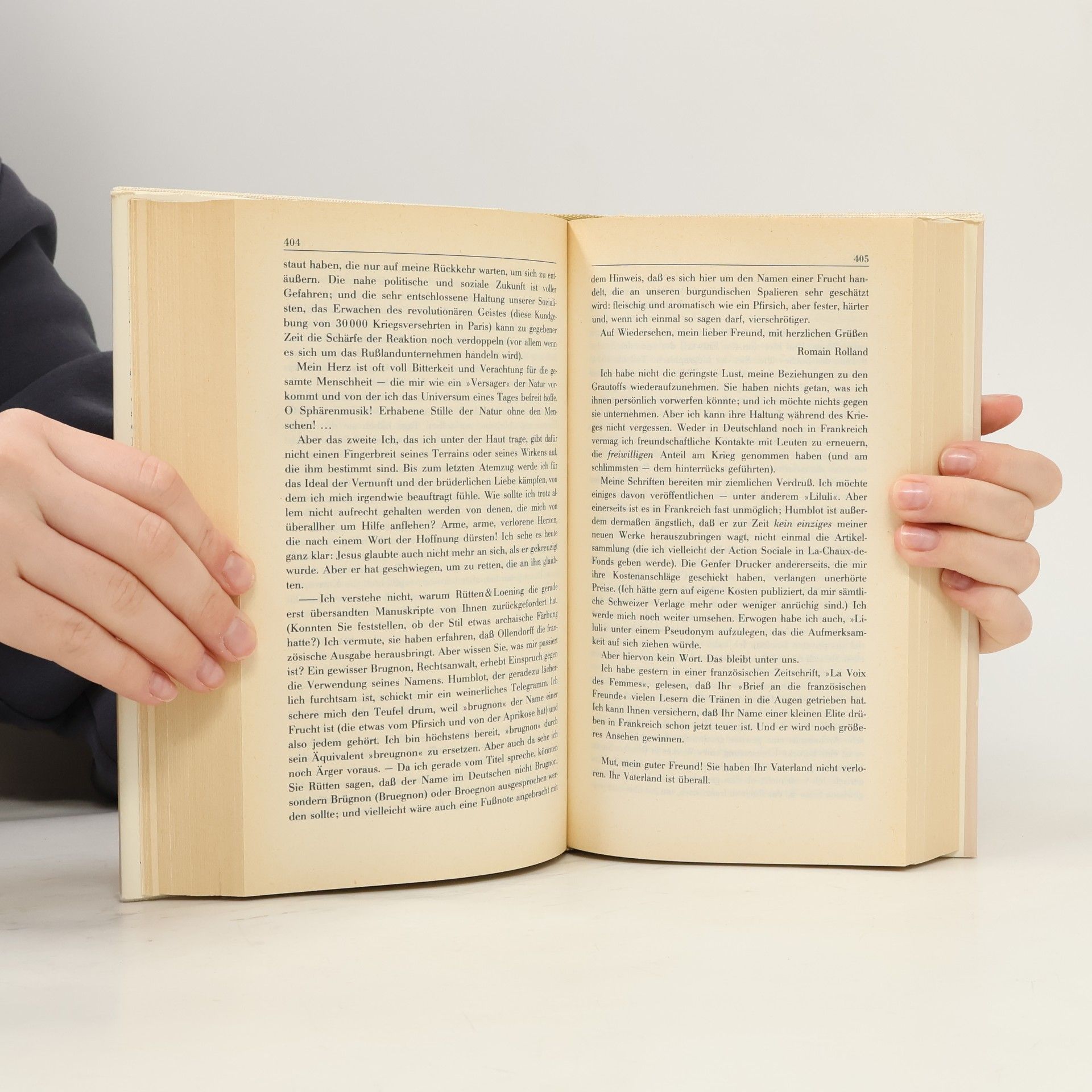 Romain Rolland Briefwechsel 1910-1940