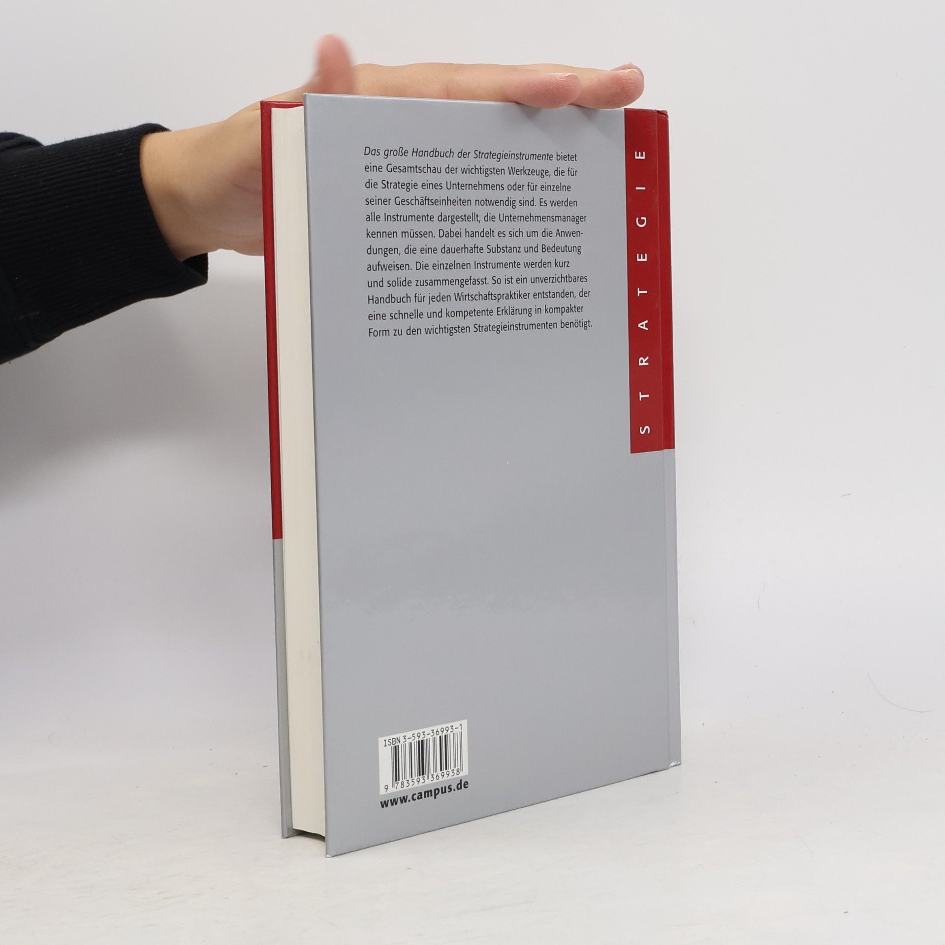 Hermann Simon Das große Handbuch der Strategieinstrumente