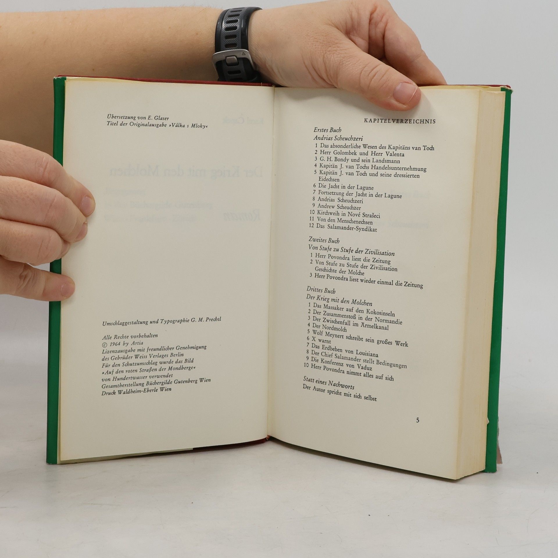 Karel Čapek Der Krieg mit den Molchen