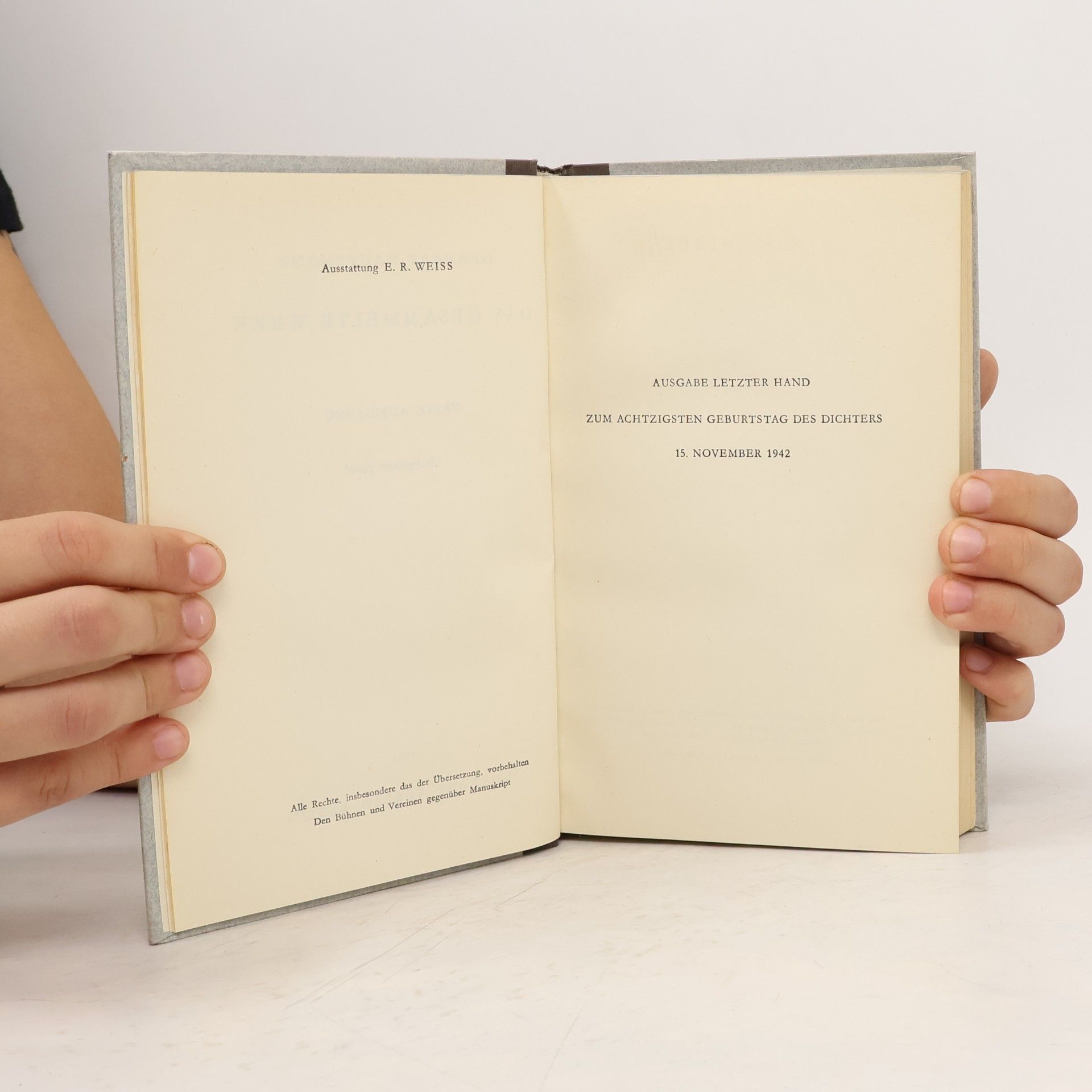 Gerhart Hauptmann Das gesammelte Werk 16