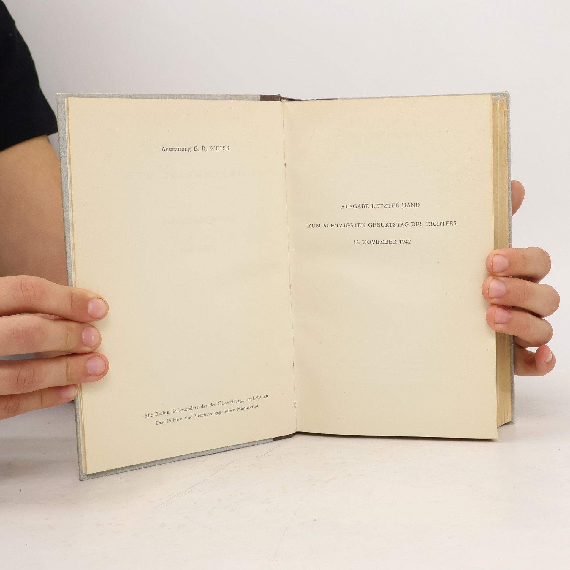 Gerhart Hauptmann Das gesammelte Werk 11