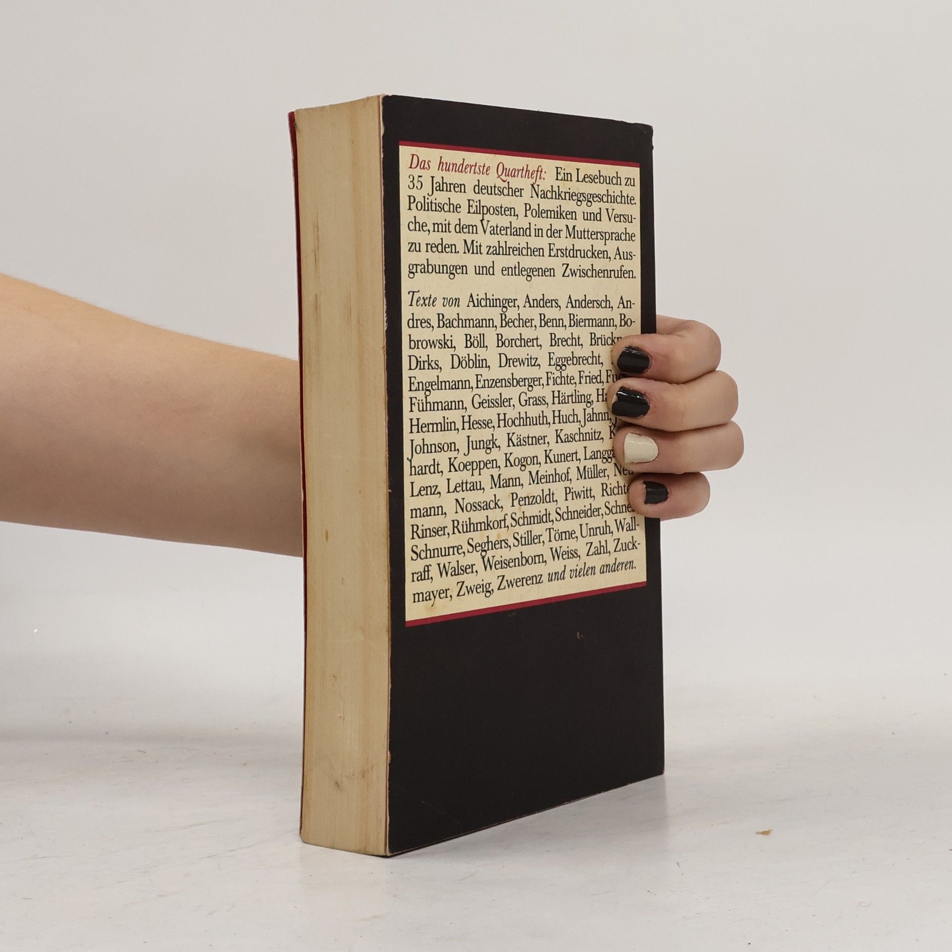 Various authors Vaterland, Muttersprache: Deutsche Schriftsteller und ihr Staat seit 1945