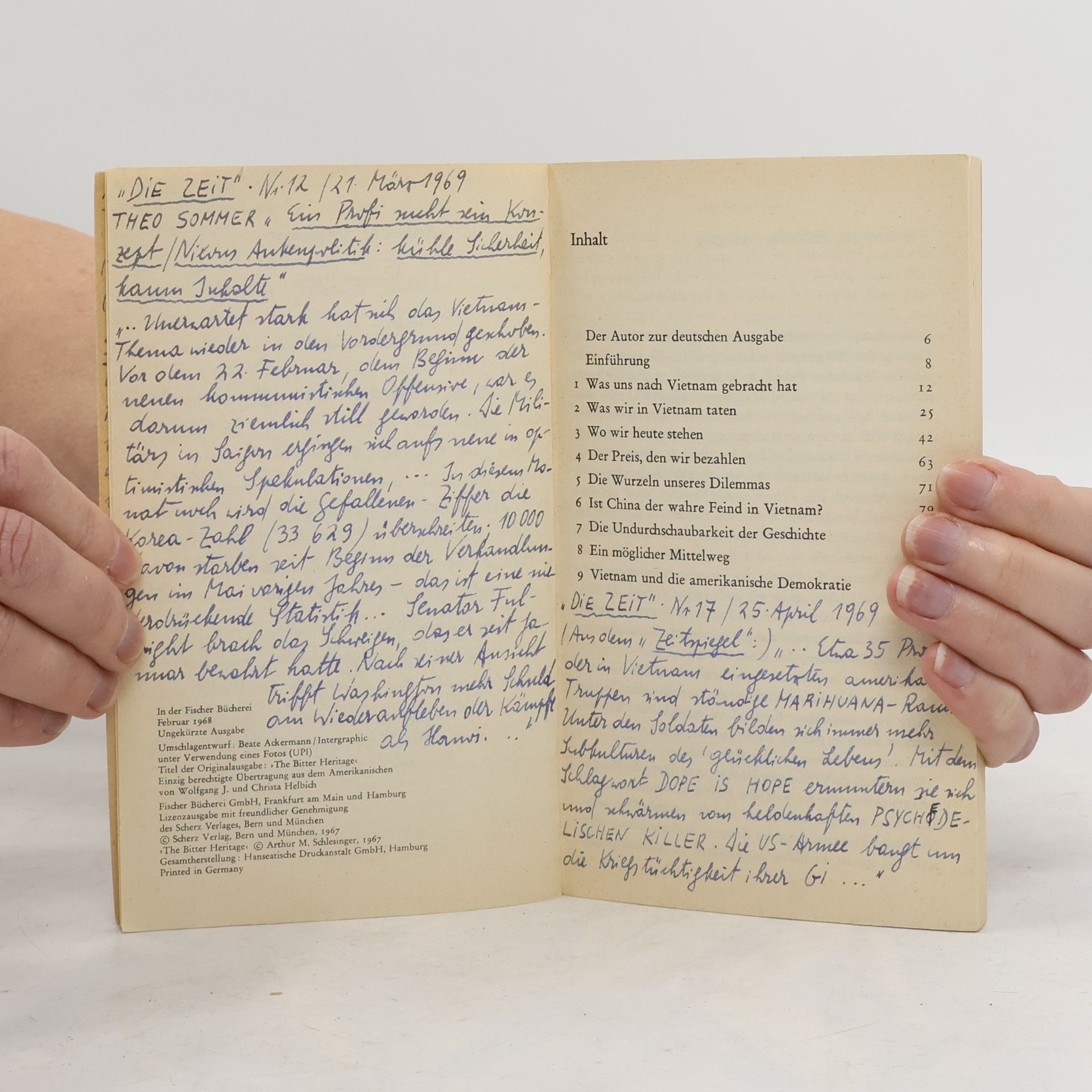 Arthur Meier Schlesinger Das bittere Erbe