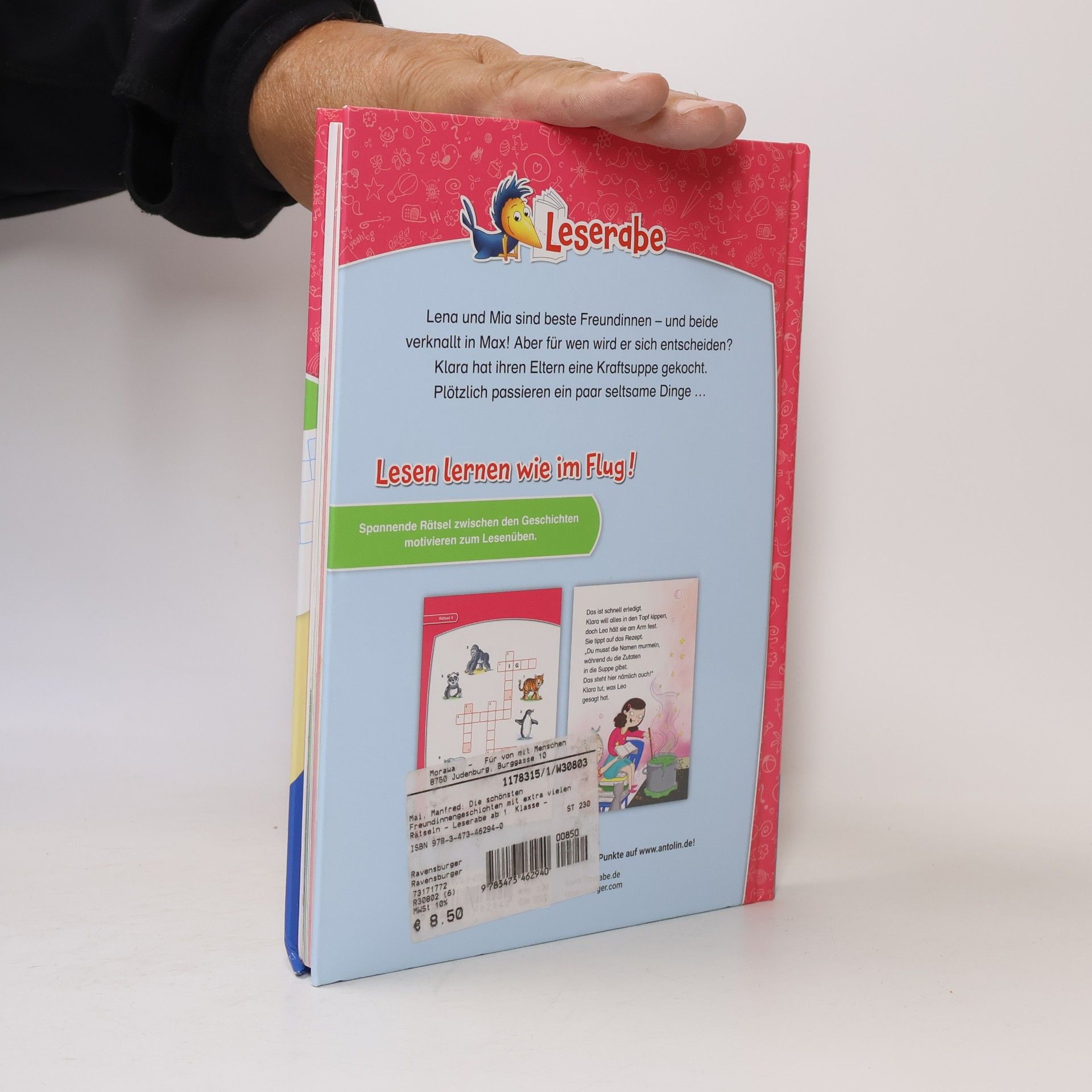 Manfred Mai Die schönsten Freundinnengeschichten mit extra vielen Rätseln - Leserabe ab 1. Klasse - Erstlesebuch für Kinder ab 6 Jahren