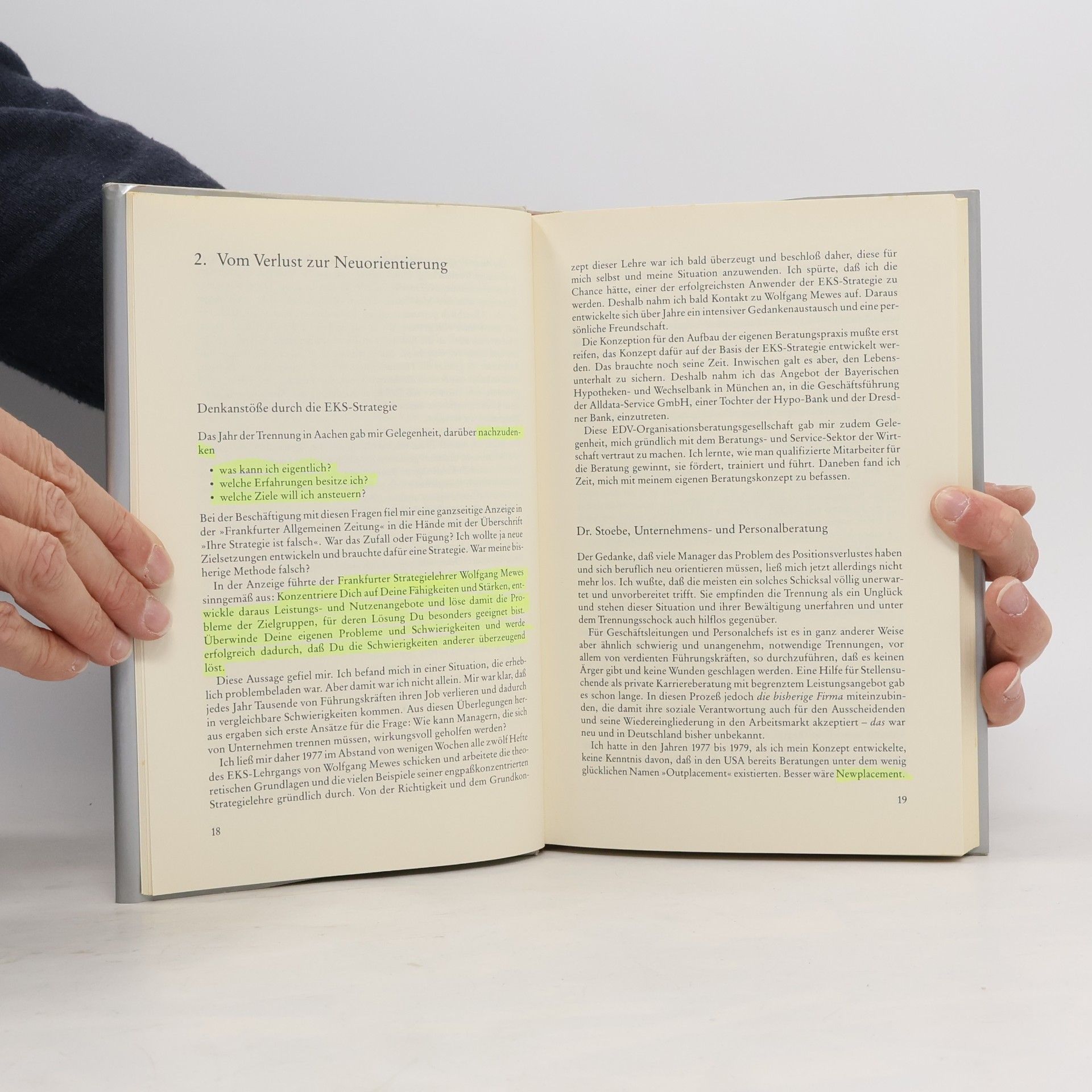 Fritz Stoebe Outplacement