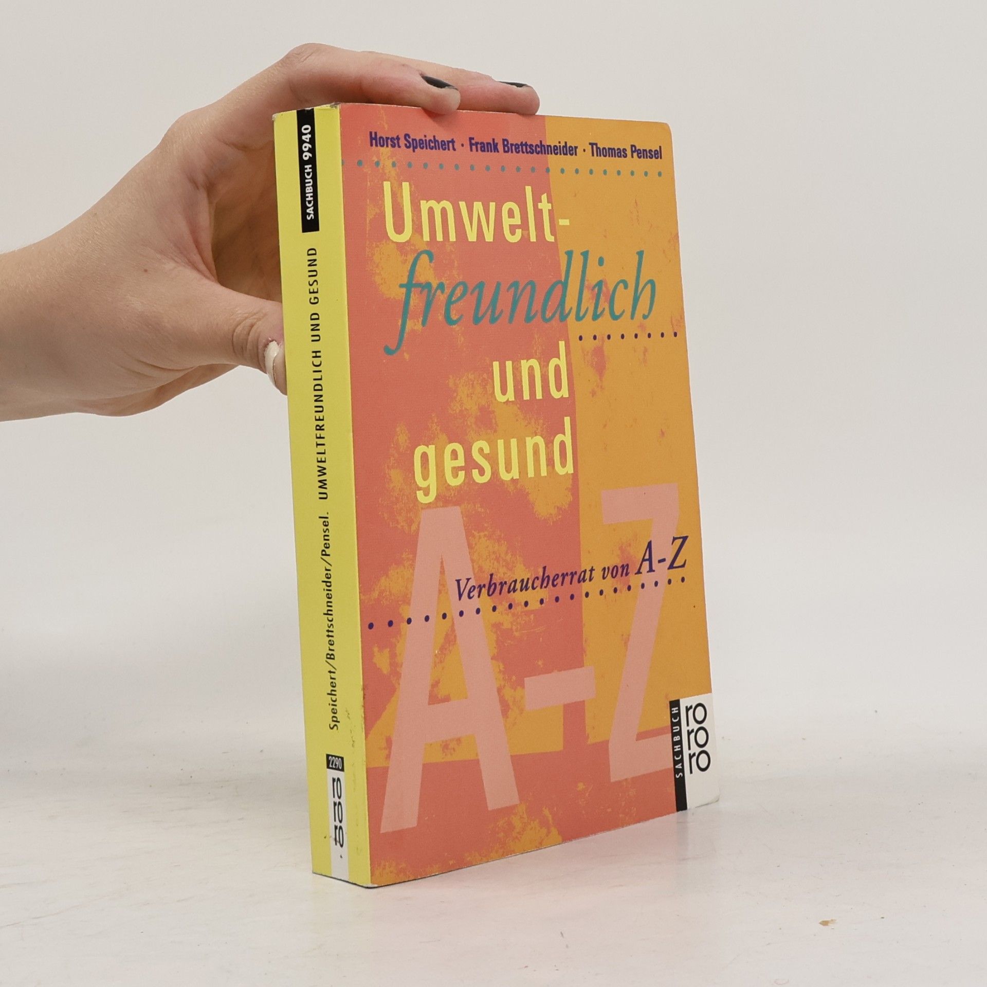 Horst Speichert Umweltfreundlich und gesund