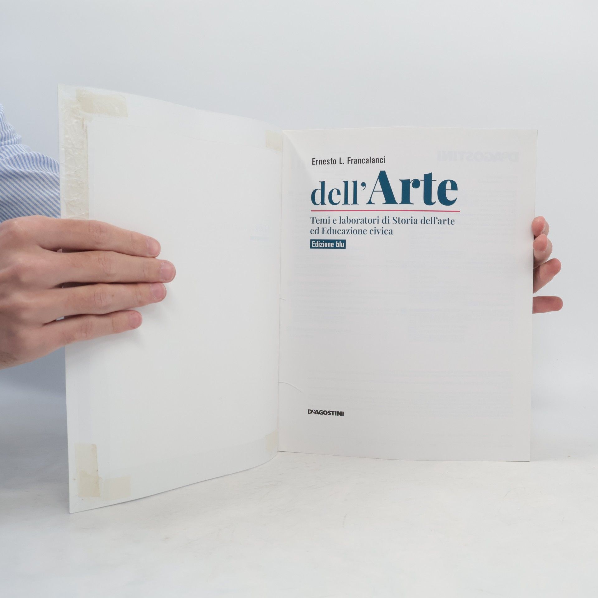 Ernesto L. Francalanci Edizione blu - 1: Dell'arte