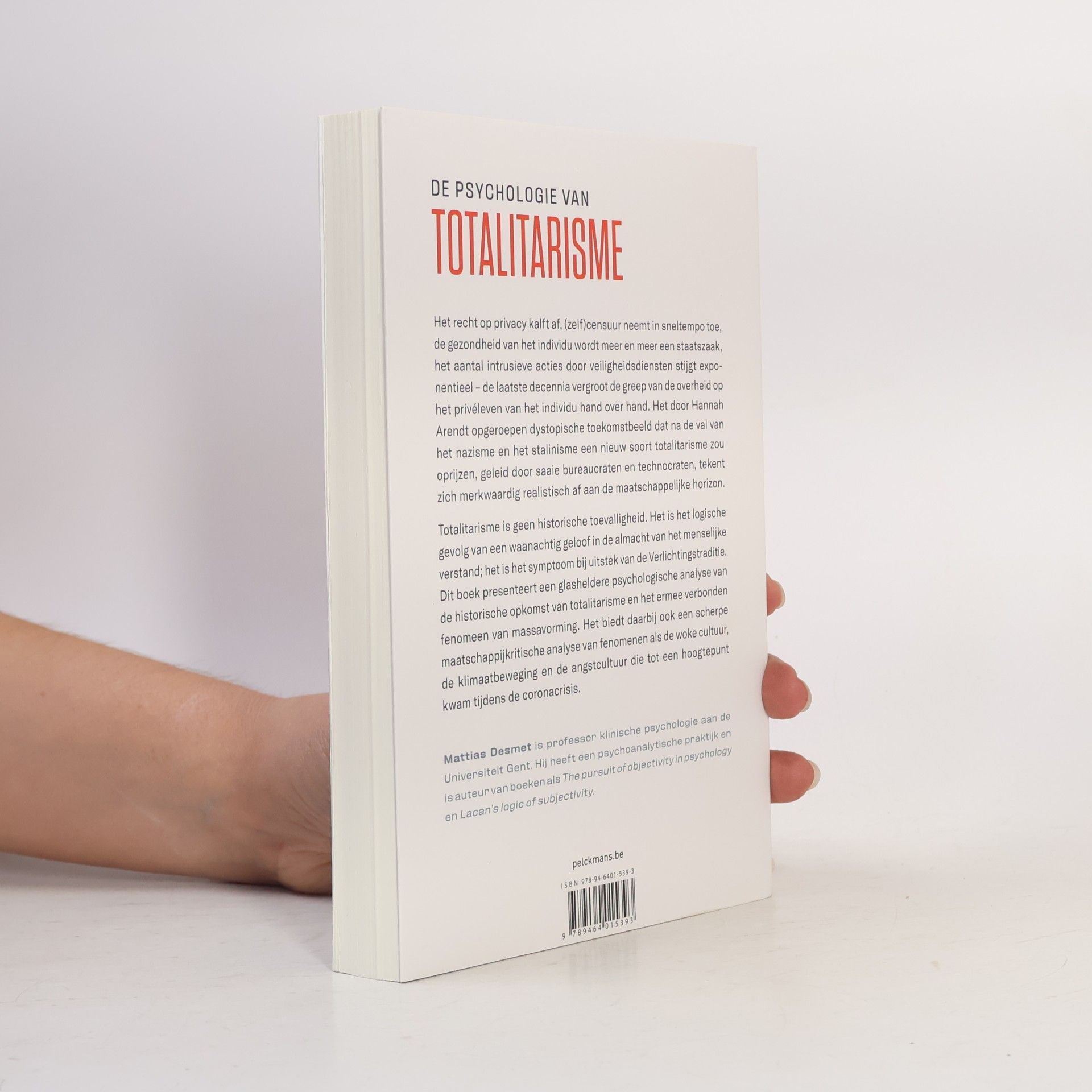 Mattias Desmet De psychologie van totalitarisme