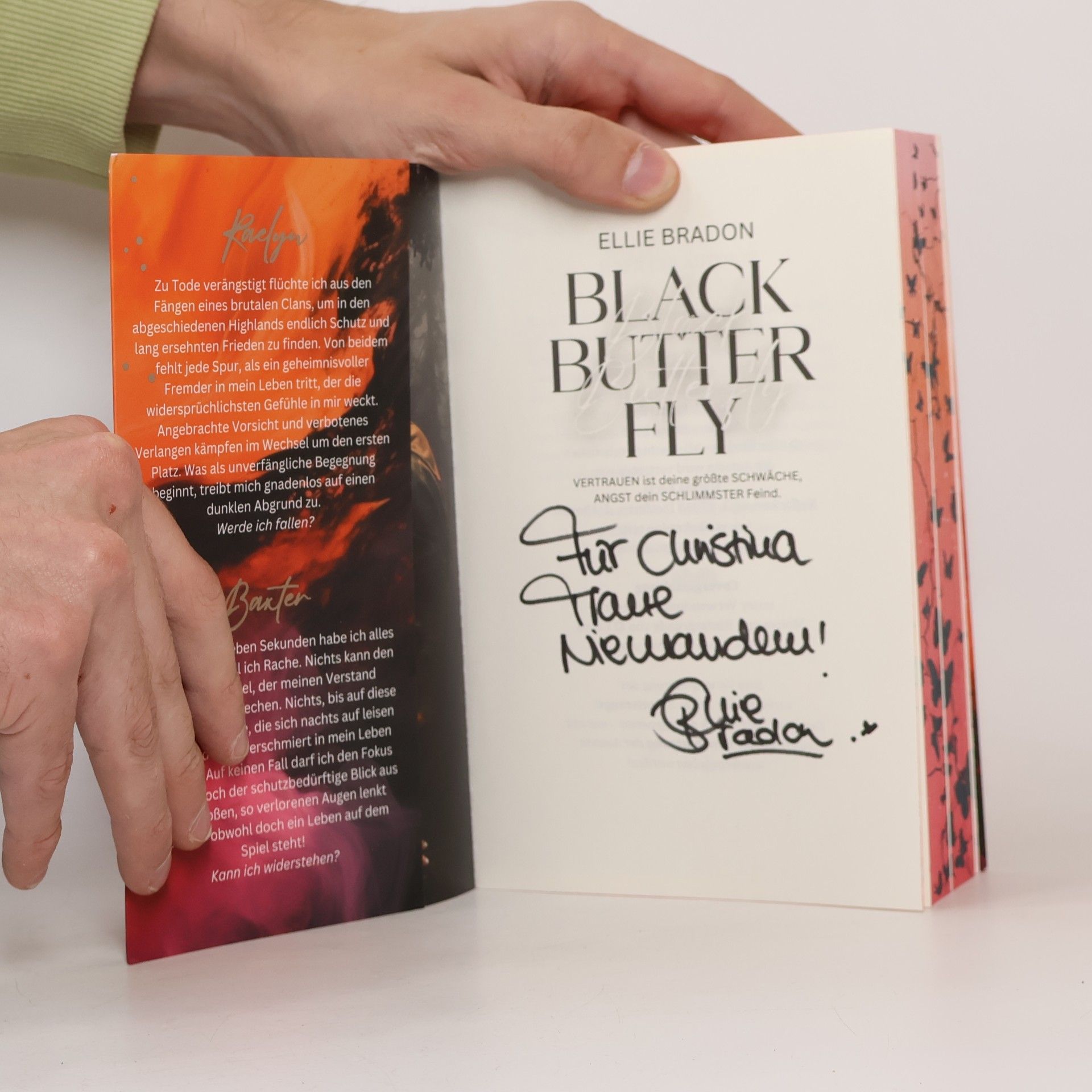 Ellie Bradon Black Butterfly