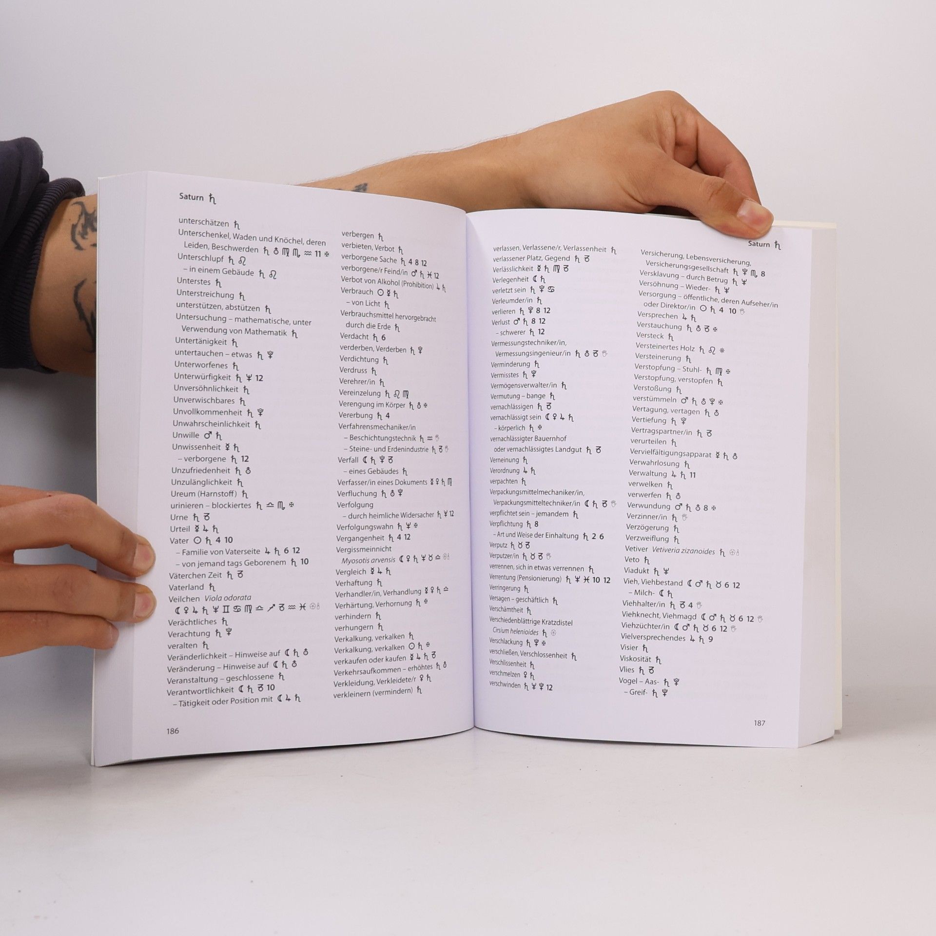 Hannelore Goos Handbuch der astrologischen Zuordnungen