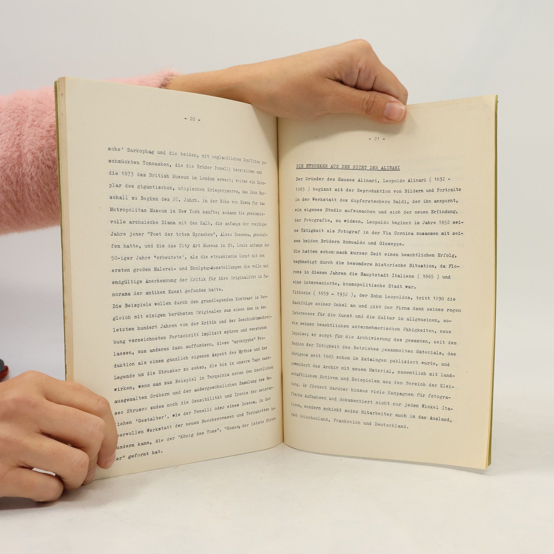 Autorenkollektiv Texte der erläuternden Ausstellungstafeln: Die Kultur der Etrusker. Das Geschick der Etrusker
