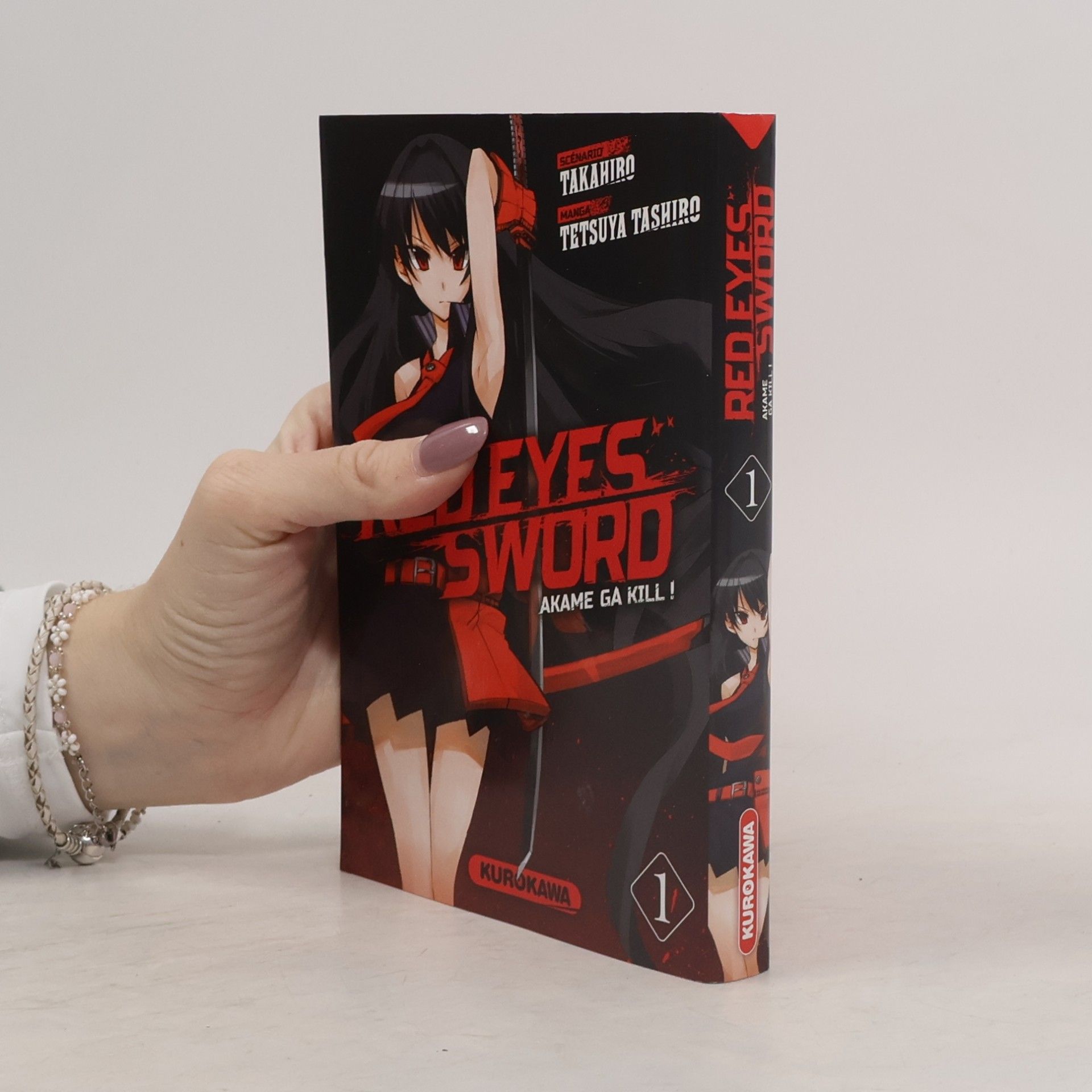 Tetsuya Tashiro Red Eyes Sword Akame Ga Kill ! - T1