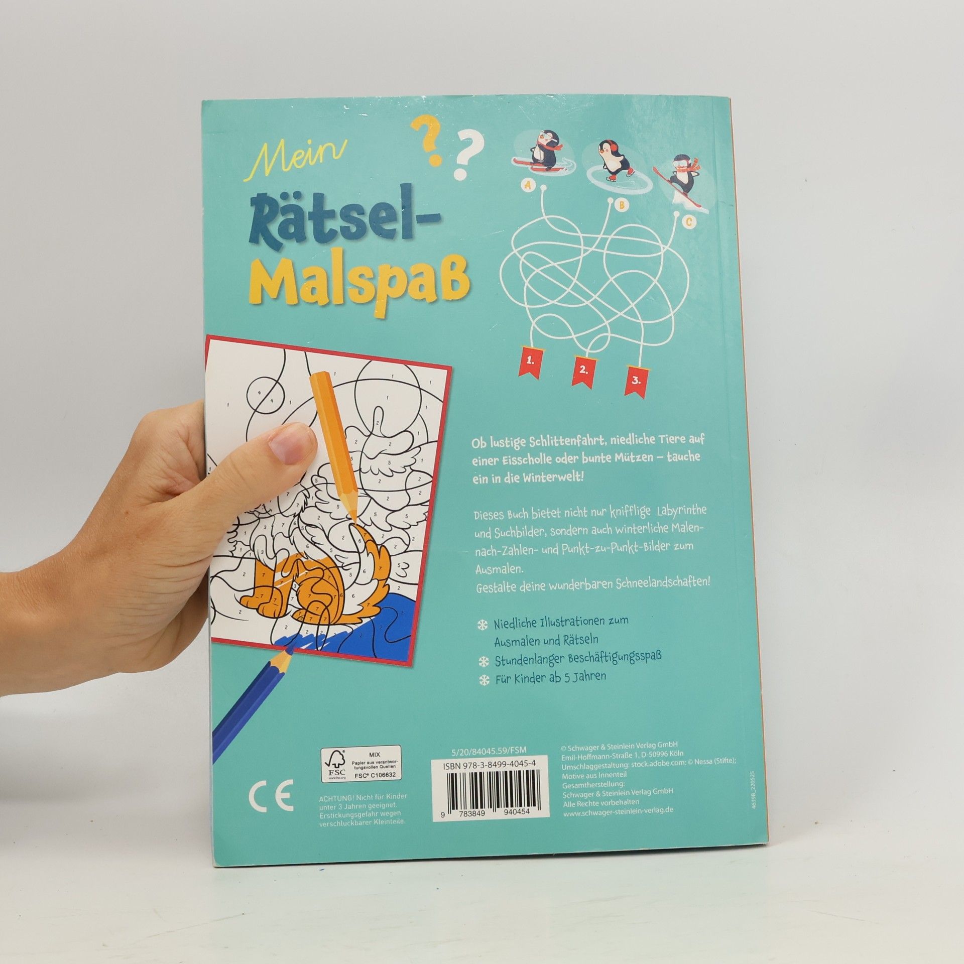 Autorenkollektiv Mein Rätsel-Malspaß