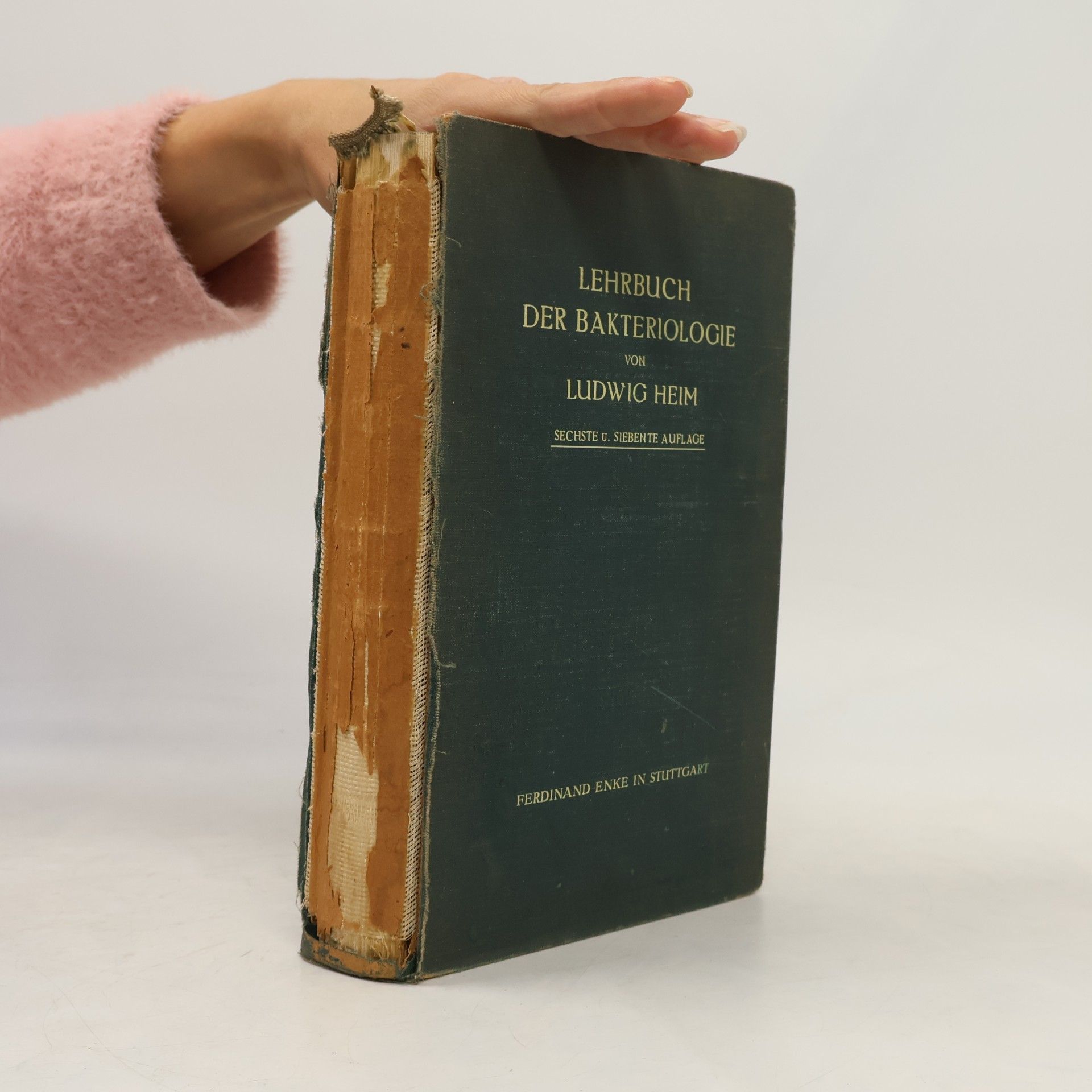 Atlas und Grundriss der Bakteriologie und Lehrbuch der speziellen bakteriologischen Diagnostik I.