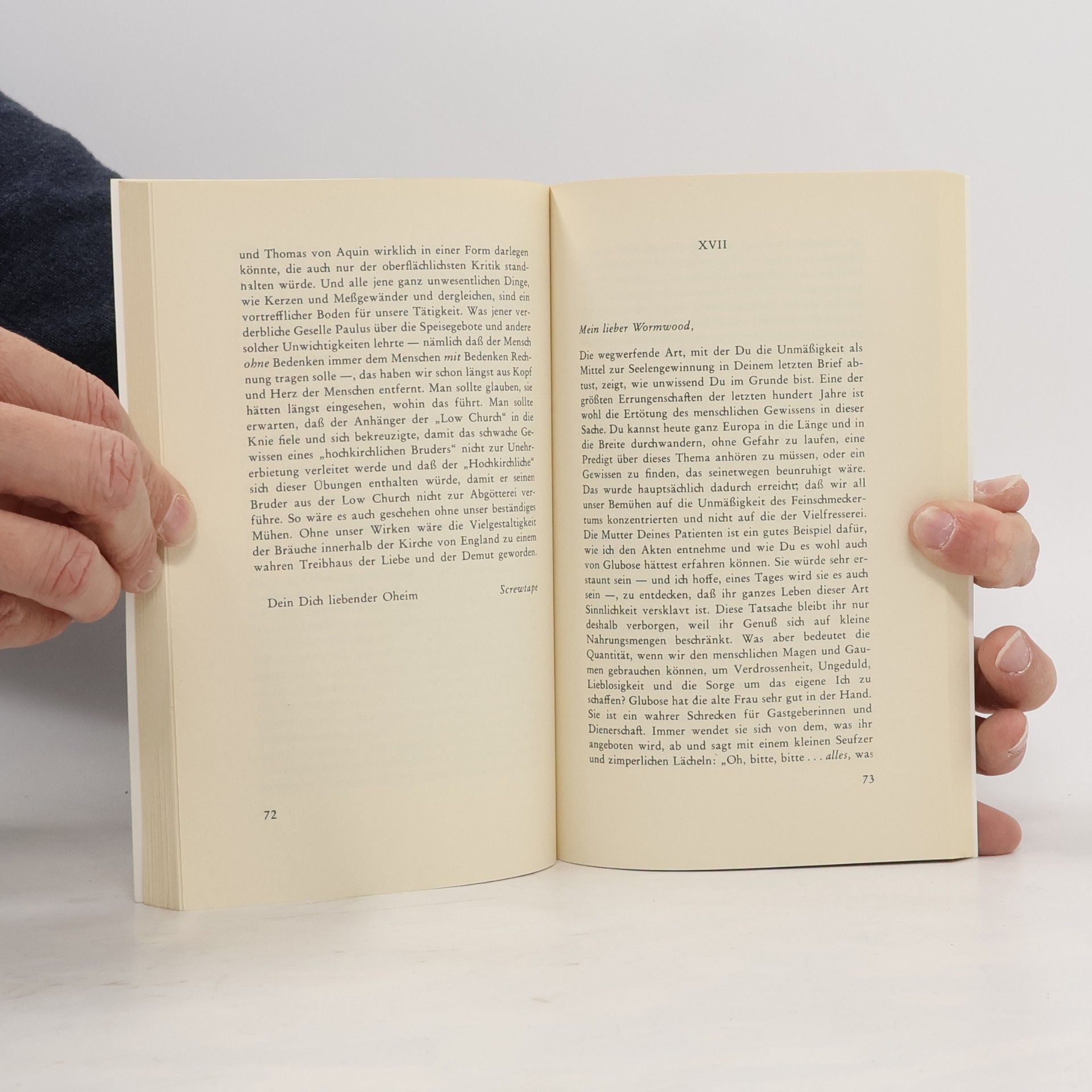 C. S. Lewis Dienstanweisung für einen Unterteufel