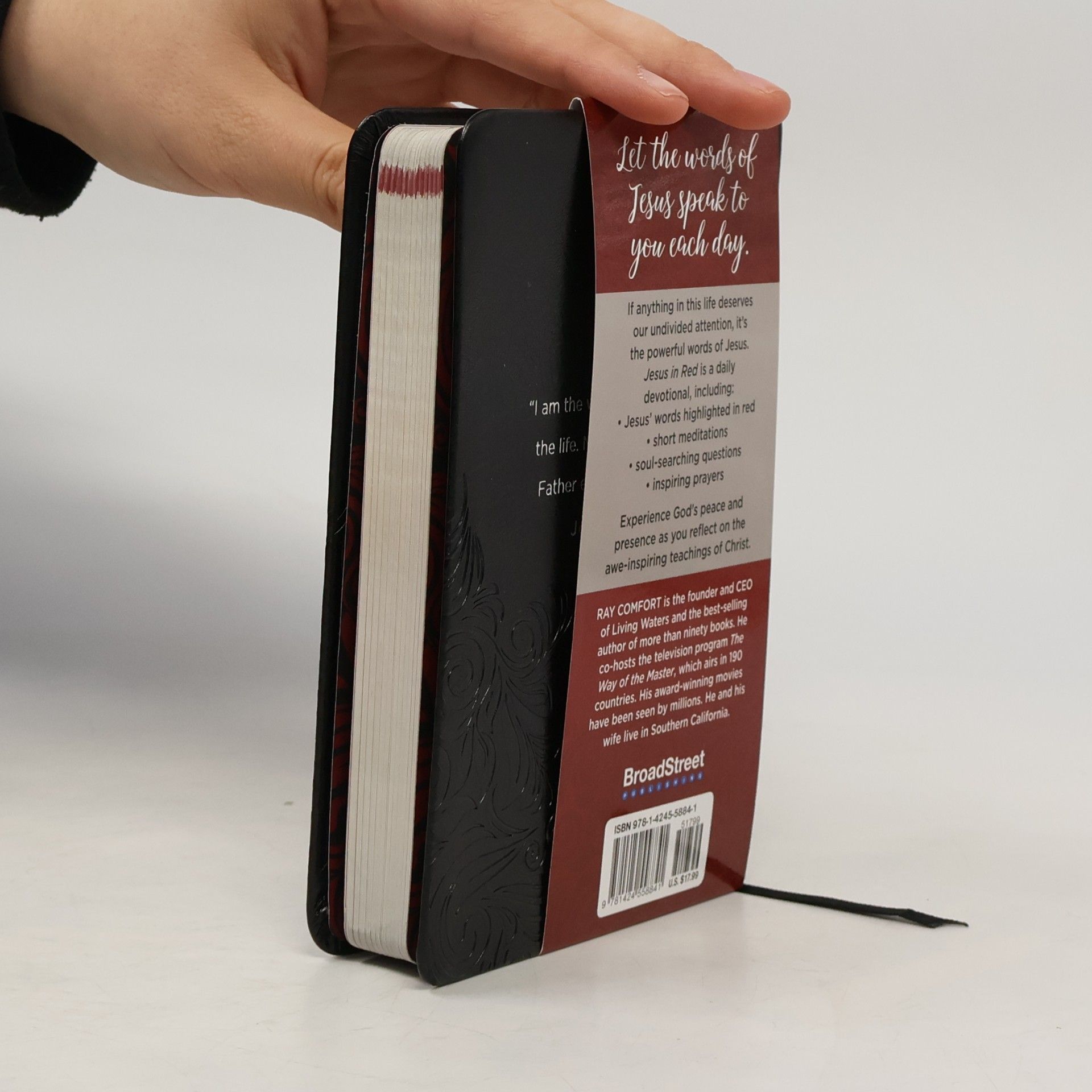 Ray Comfort Jesus in Red: 365 Meditations on the Words of Jesus